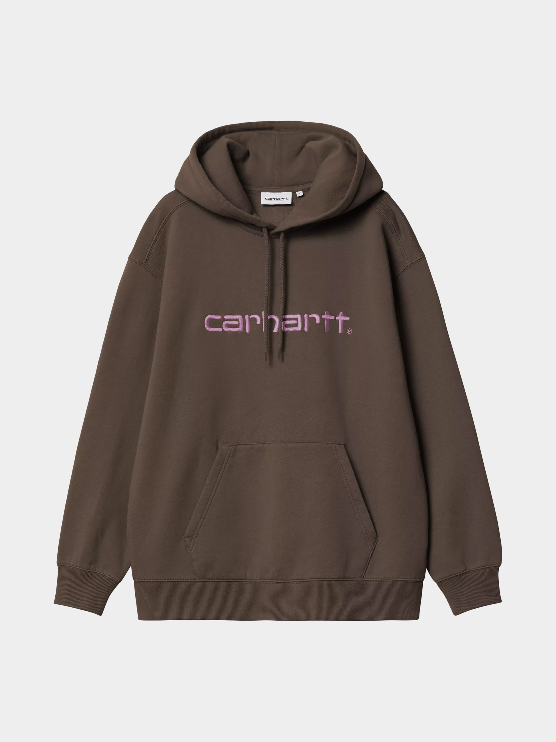 Mikina s kapucu00ed Carhartt WIP Carhartt HD Wmn (vitola/phlox)