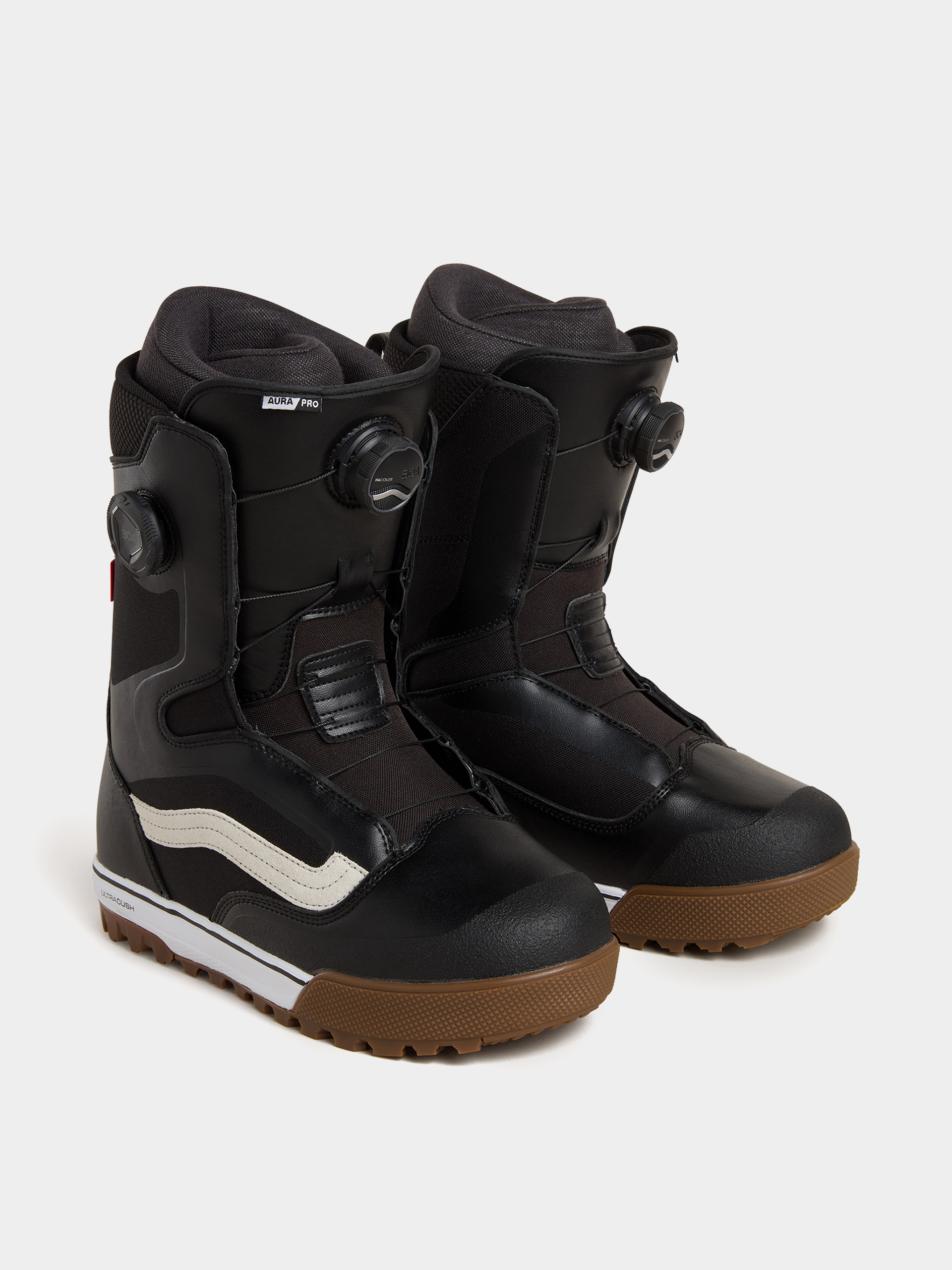 Pánské Boty na snowboard Vans Aura Pro (black/white)