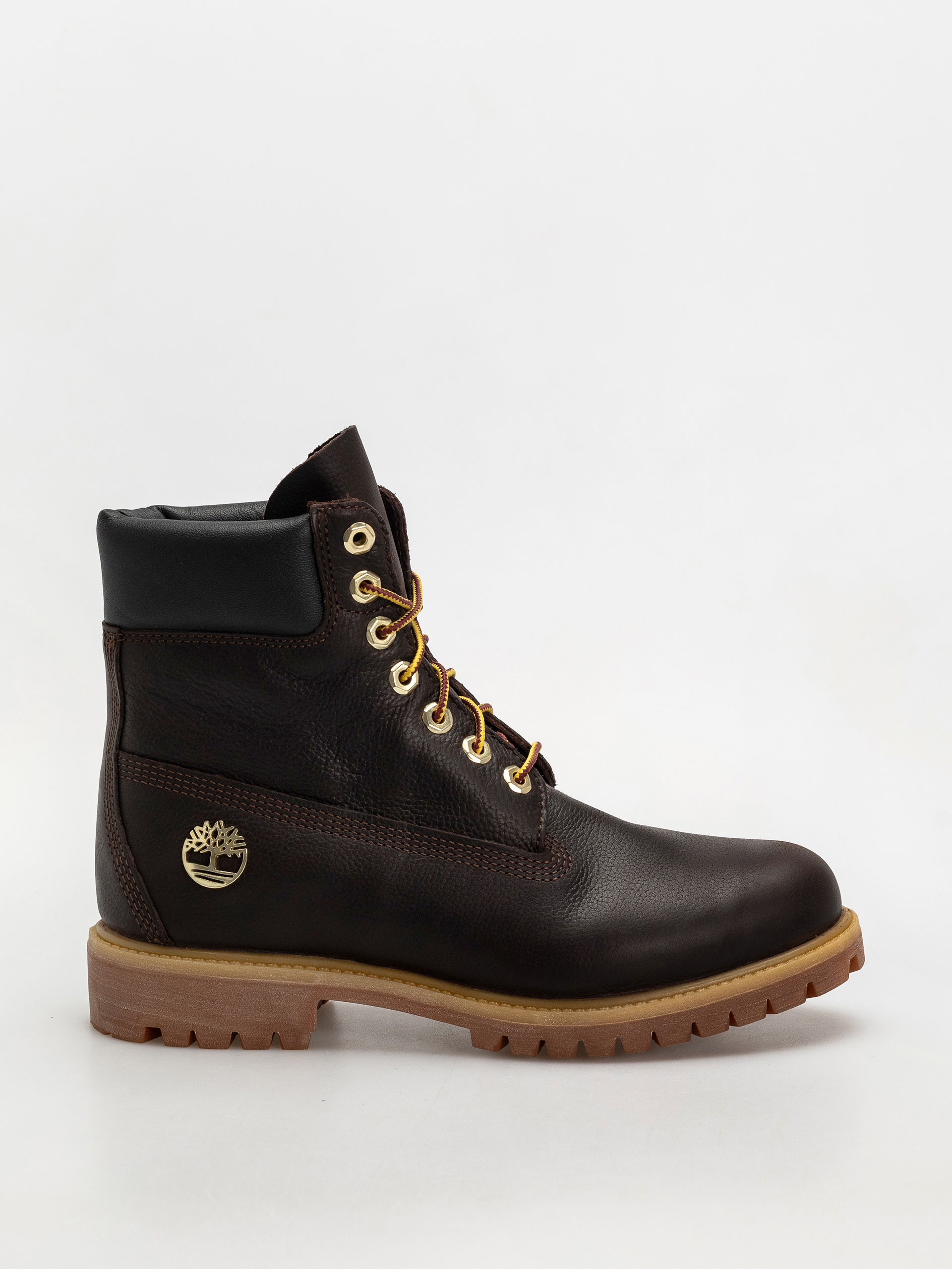 Zimní boty Timberland Premium 6 Inch (dk brown full grain w blk)