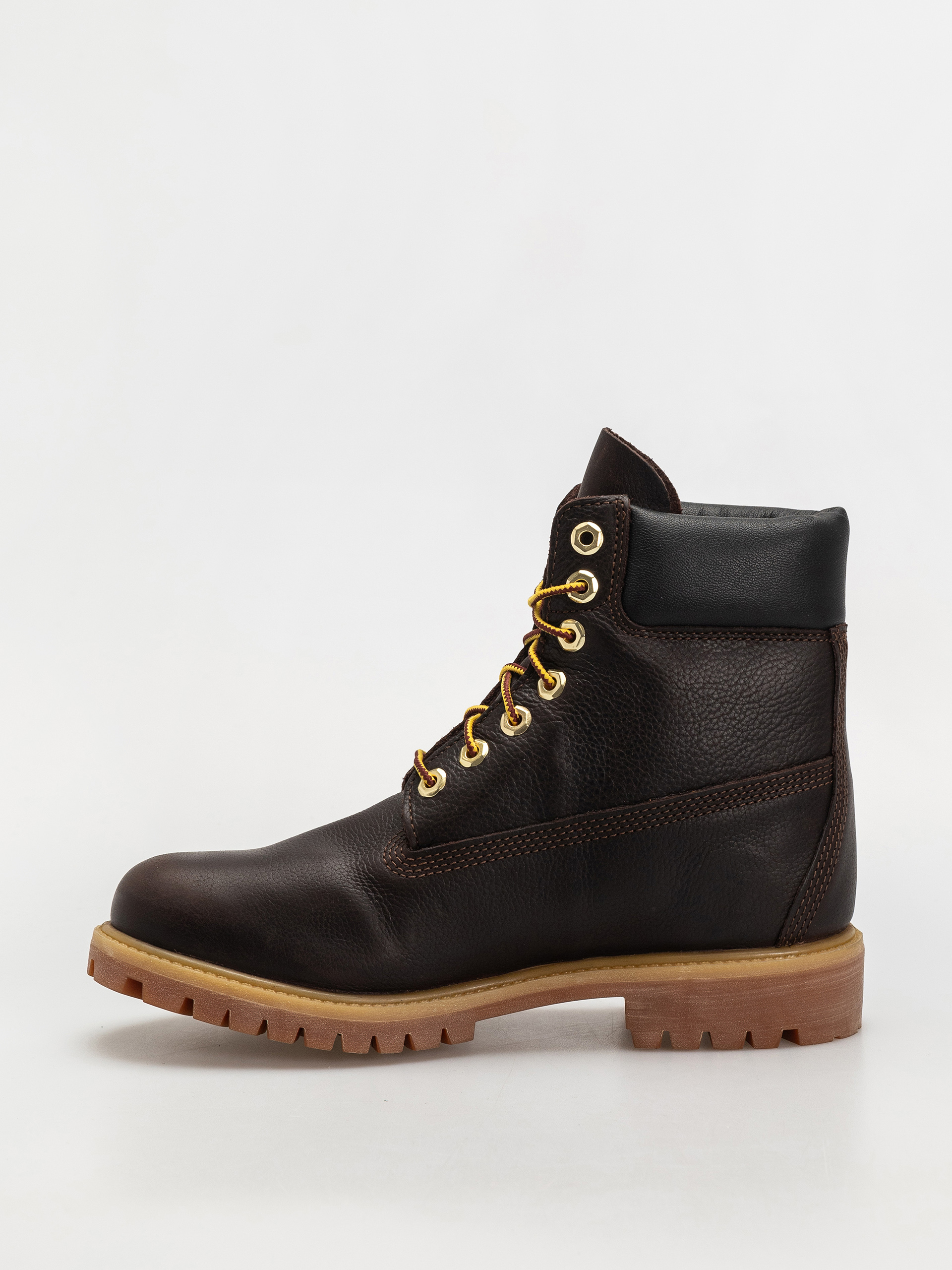 Zimní boty Timberland Premium 6 Inch (dk brown full grain w blk)