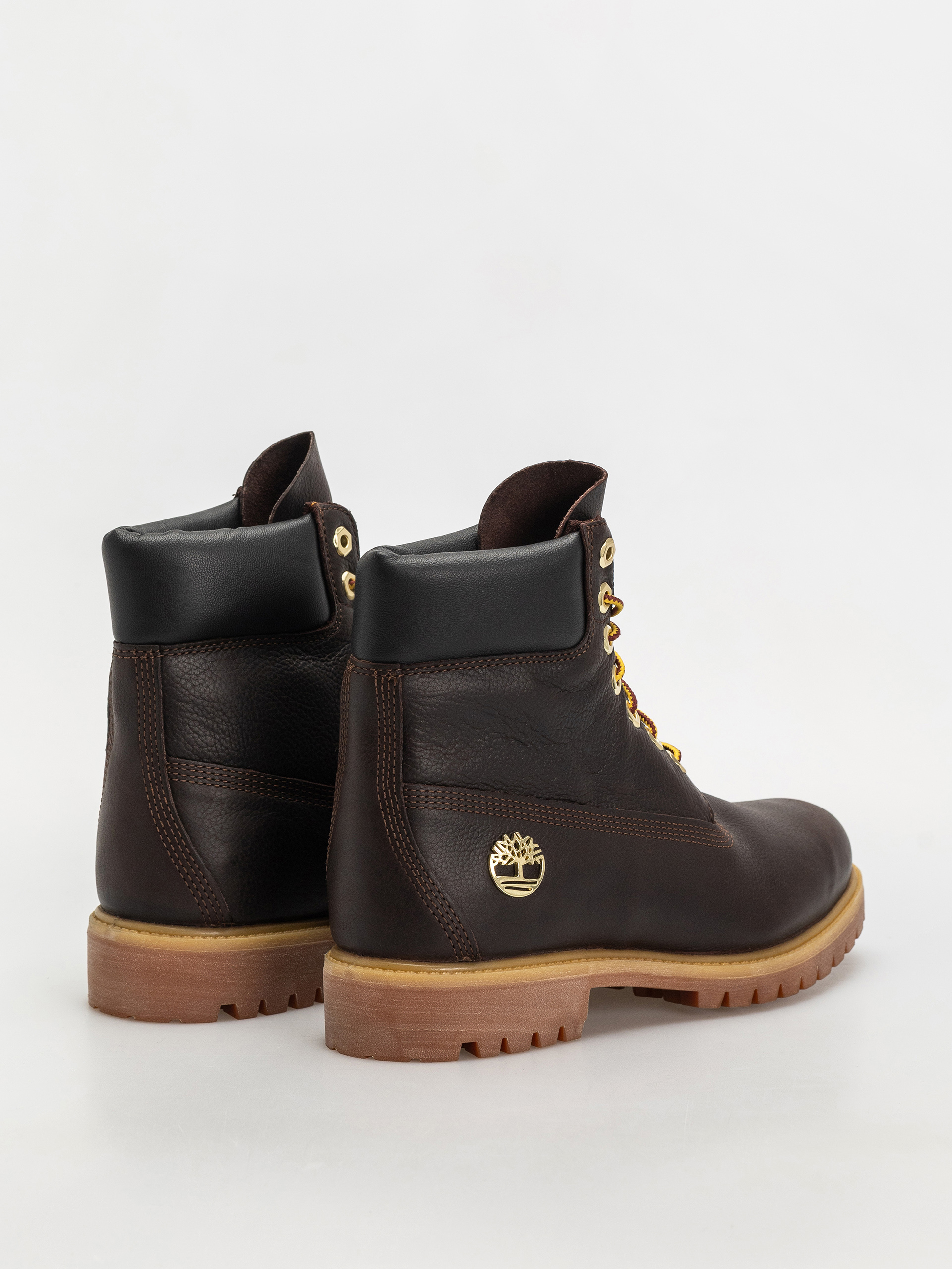 Zimní boty Timberland Premium 6 Inch (dk brown full grain w blk)