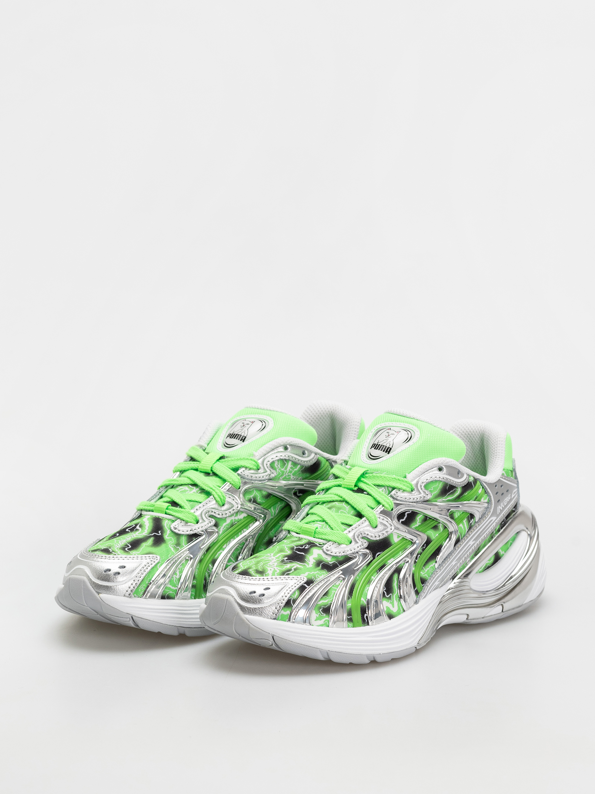 Boty Puma X RipNDip Inverse (puma silver/fluro green pes)