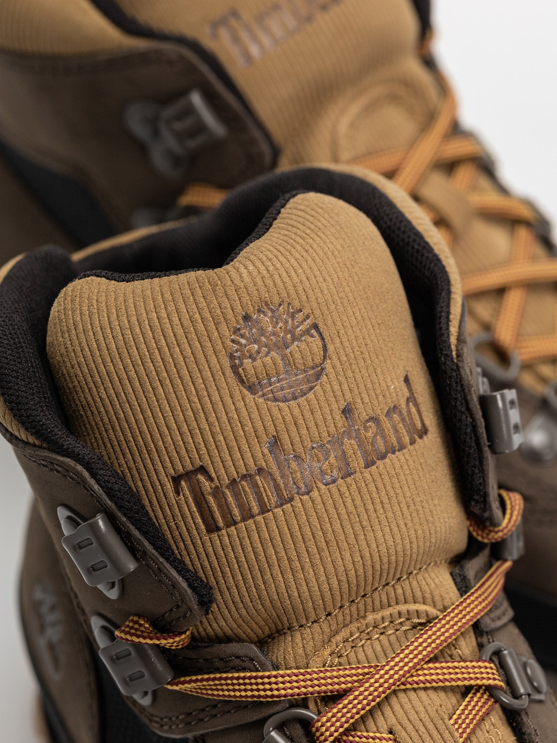 Boty Timberland zimowe Euro Hiker (dark brown nubuck w black)
