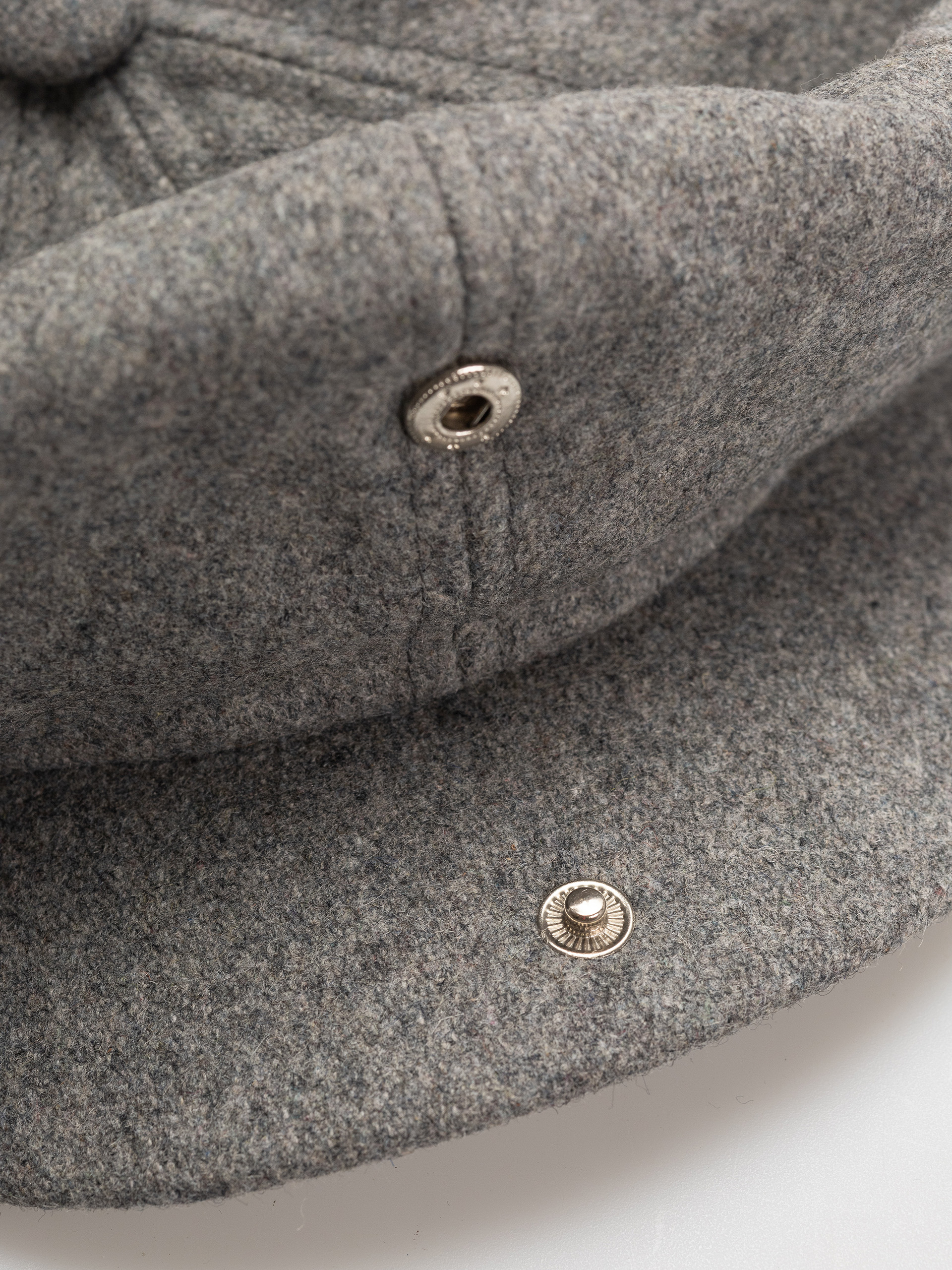 Klobouk s kšiltem Brixton Brood Flannel Snap Cap (dark heather grey/washed navy)