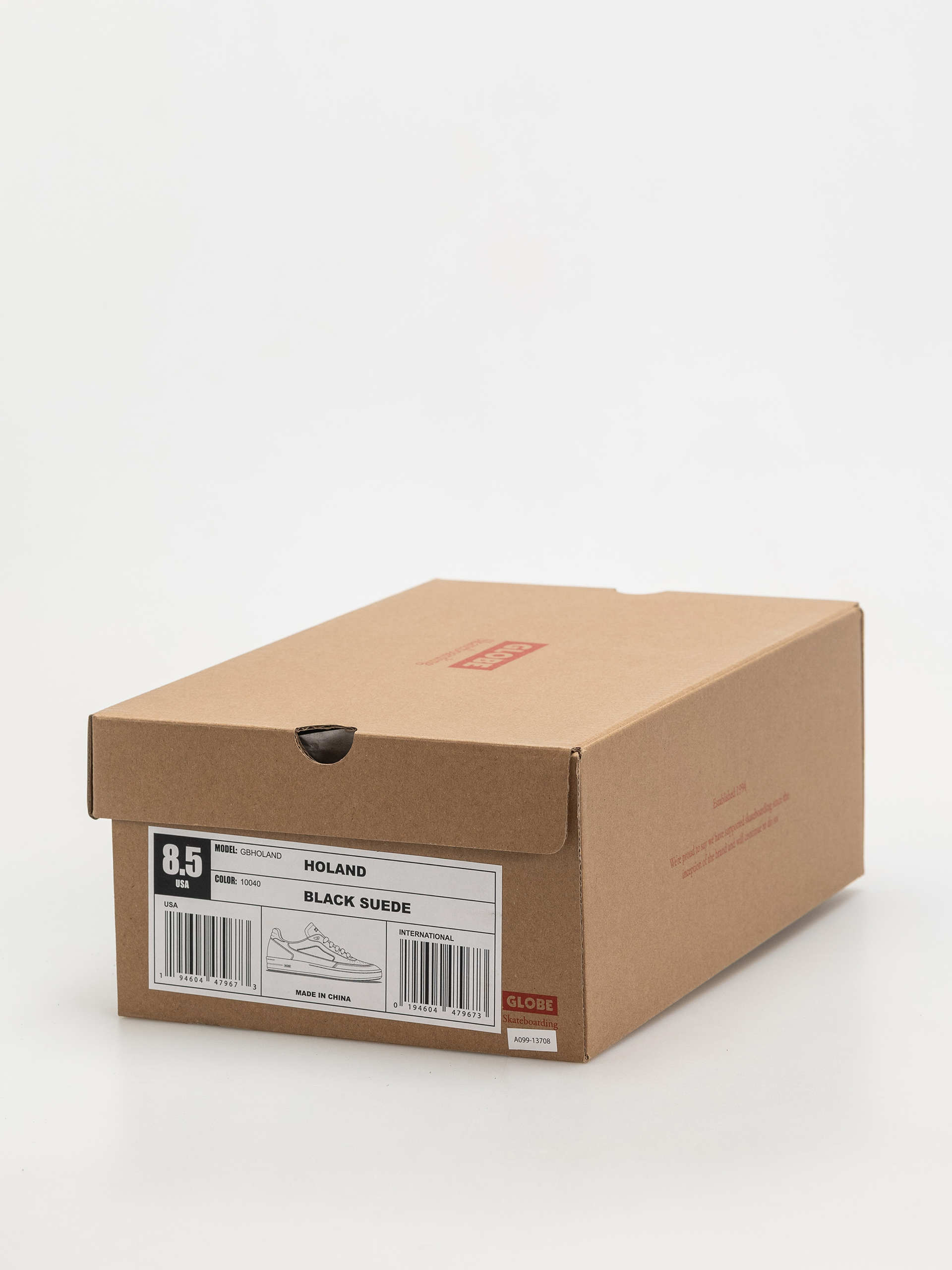 Boty Globe Holand (black suede)