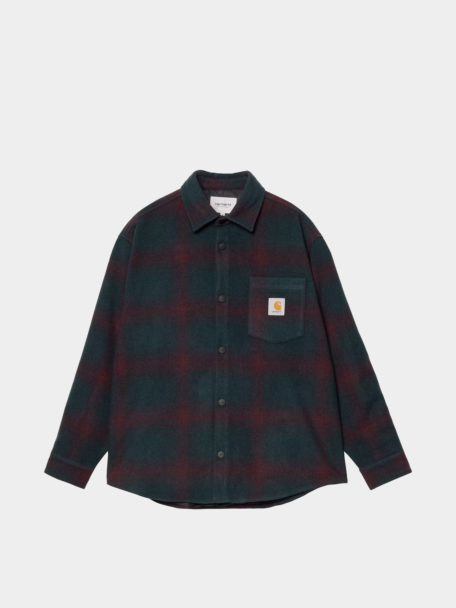 Bunda Carhartt WIP Brennan (brennan check/deep lagoon/rondo)