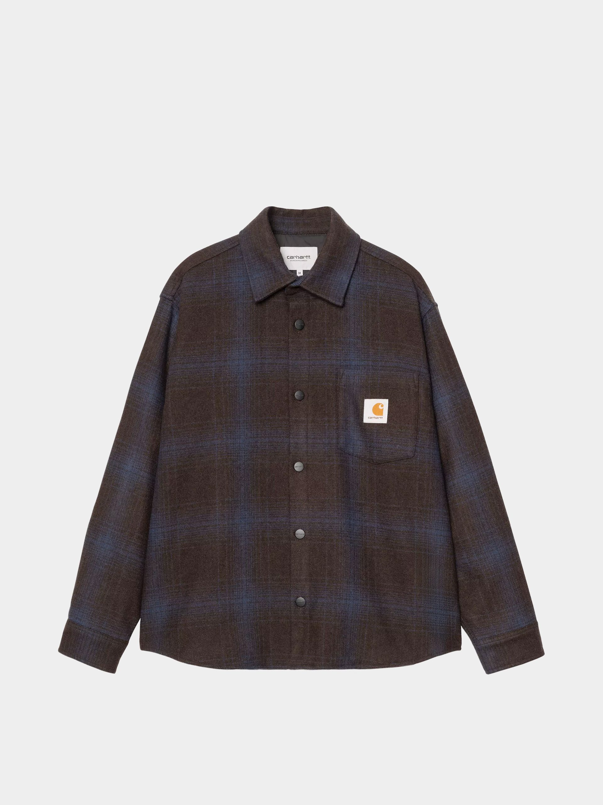 Bunda Carhartt WIP Brennan (brennan check/palisander/jupiter)