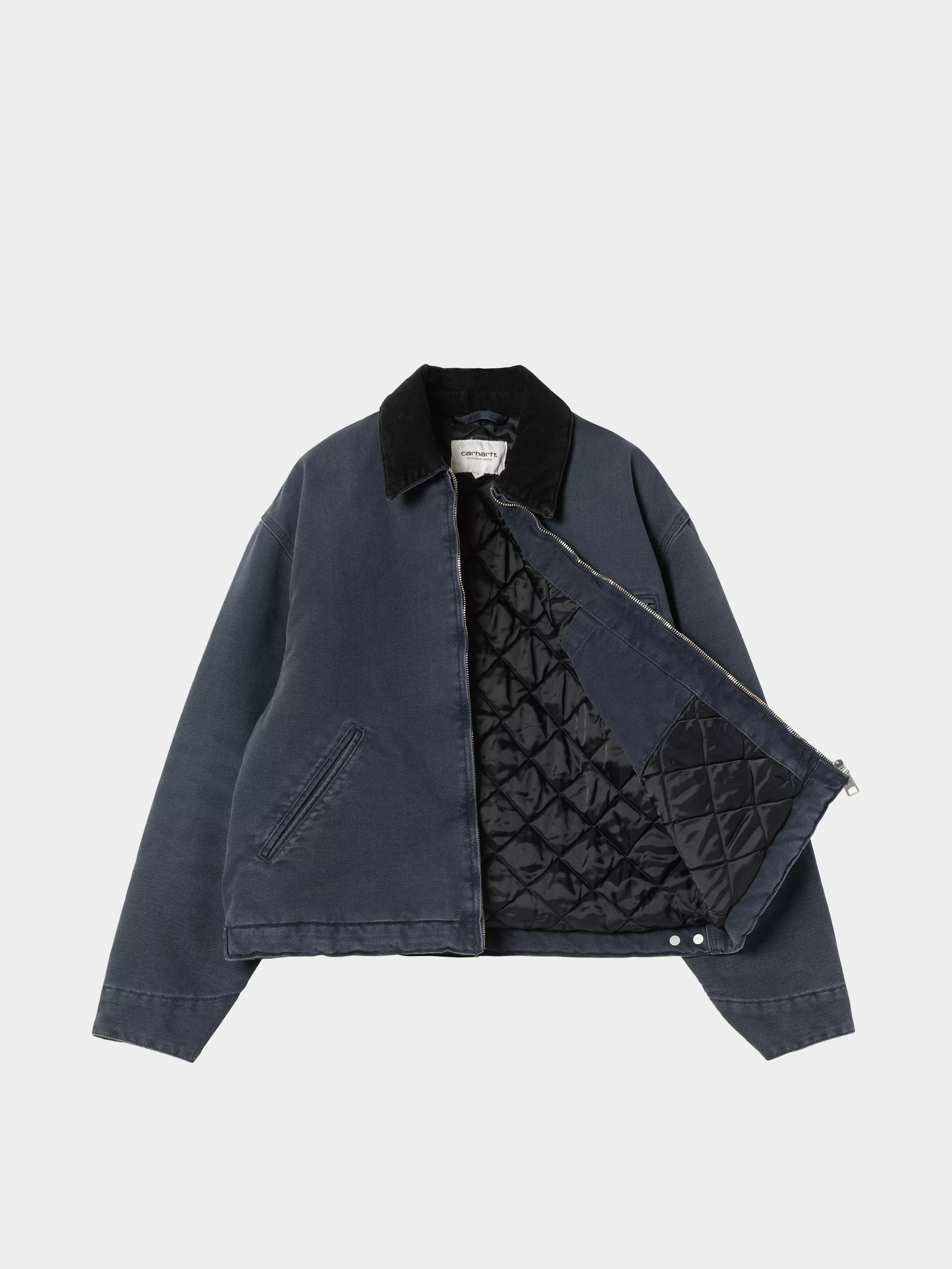 Bunda Carhartt WIP OG Detroit Wmn (dark navy/black/stone canvas)