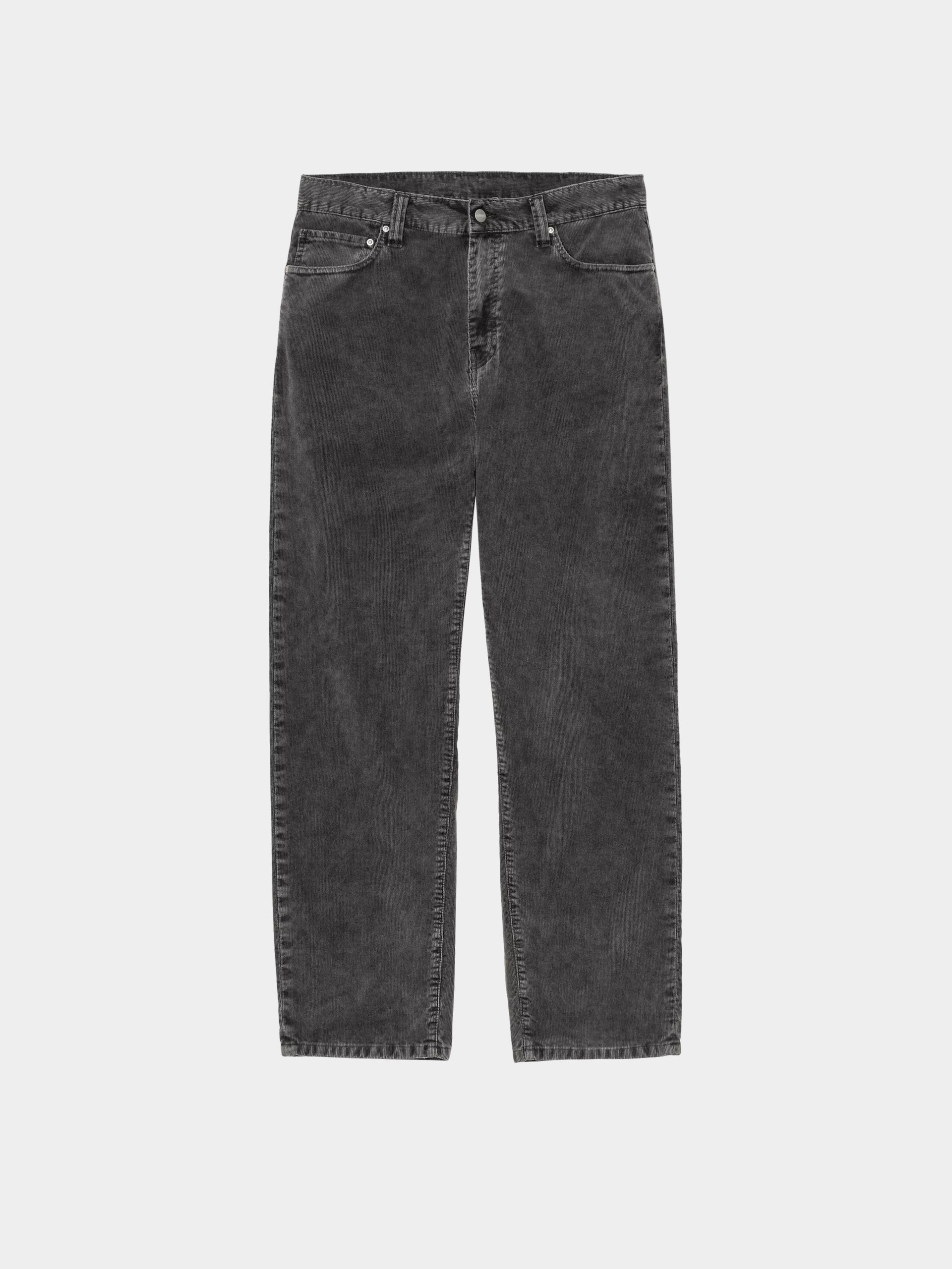 Kalhoty Carhartt WIP Aaron (black/dusky washed)