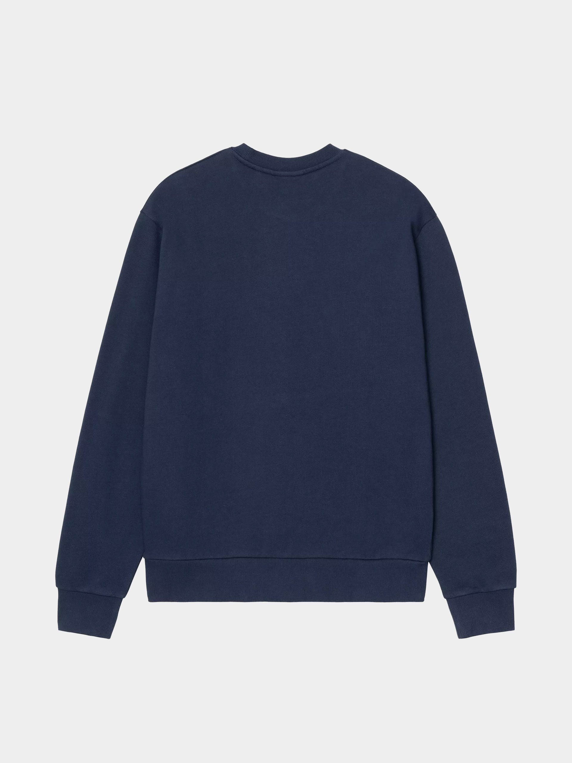 Mikina Carhartt WIP Script Embroidery (jupiter/white)