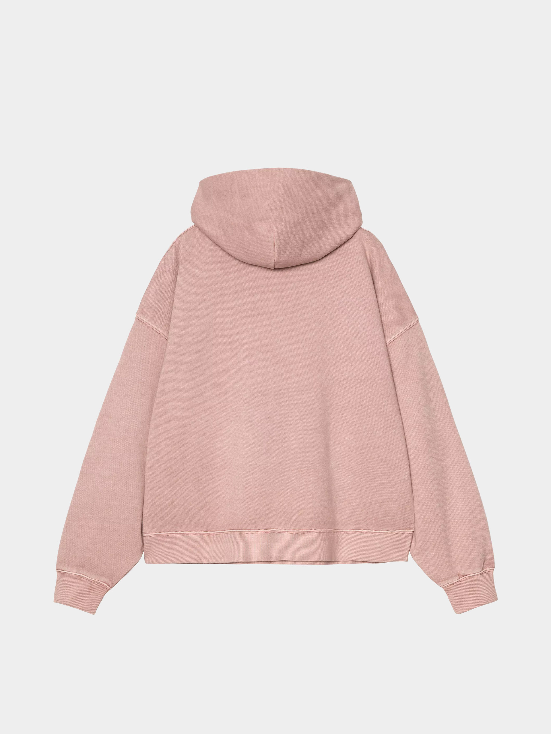 Mikina s kapucí Carhartt WIP Benton HD Wmn (glassy pink/garment dyed)