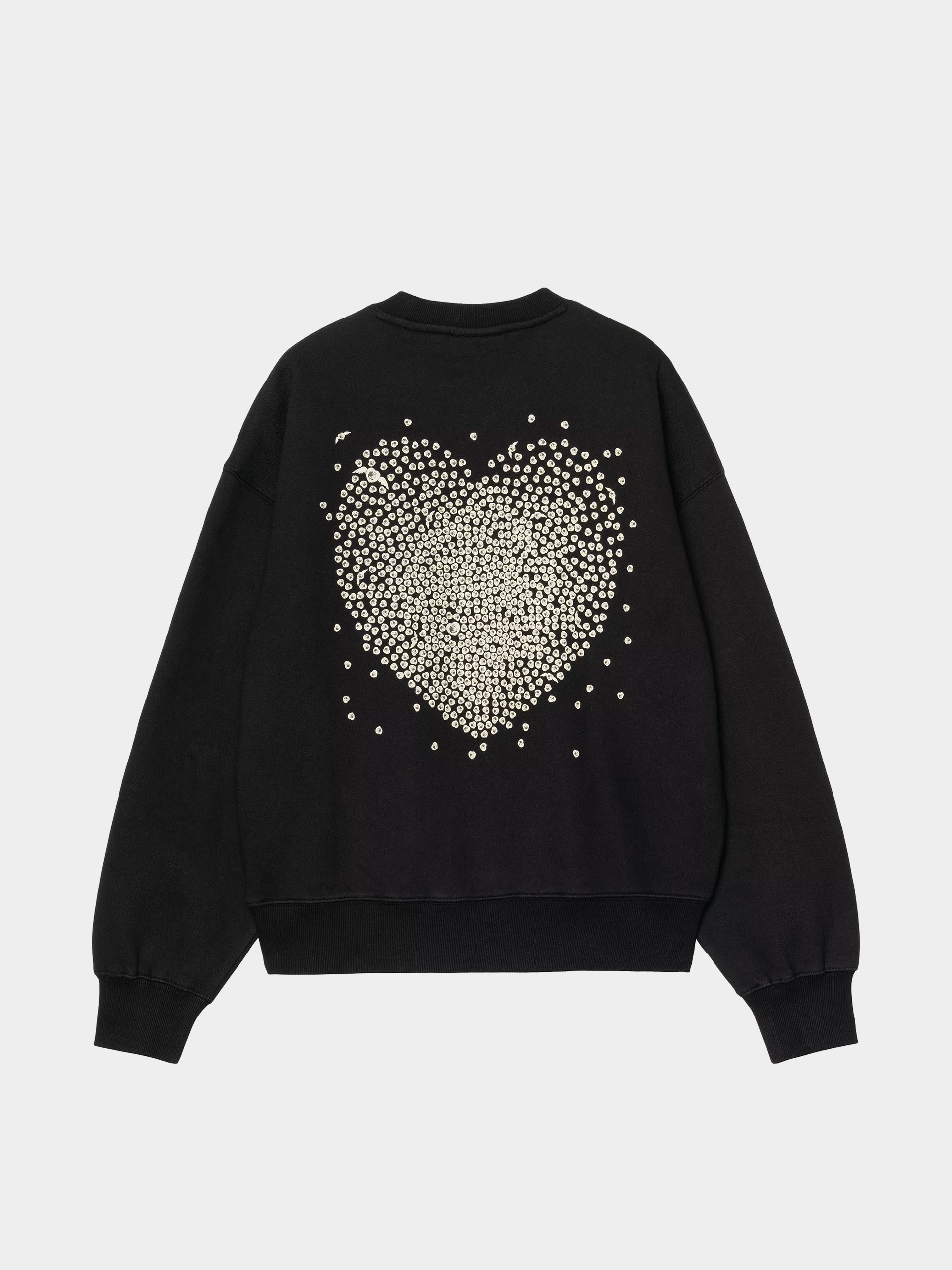 Mikina Carhartt WIP Hearts Of Hartts Wmn (black)