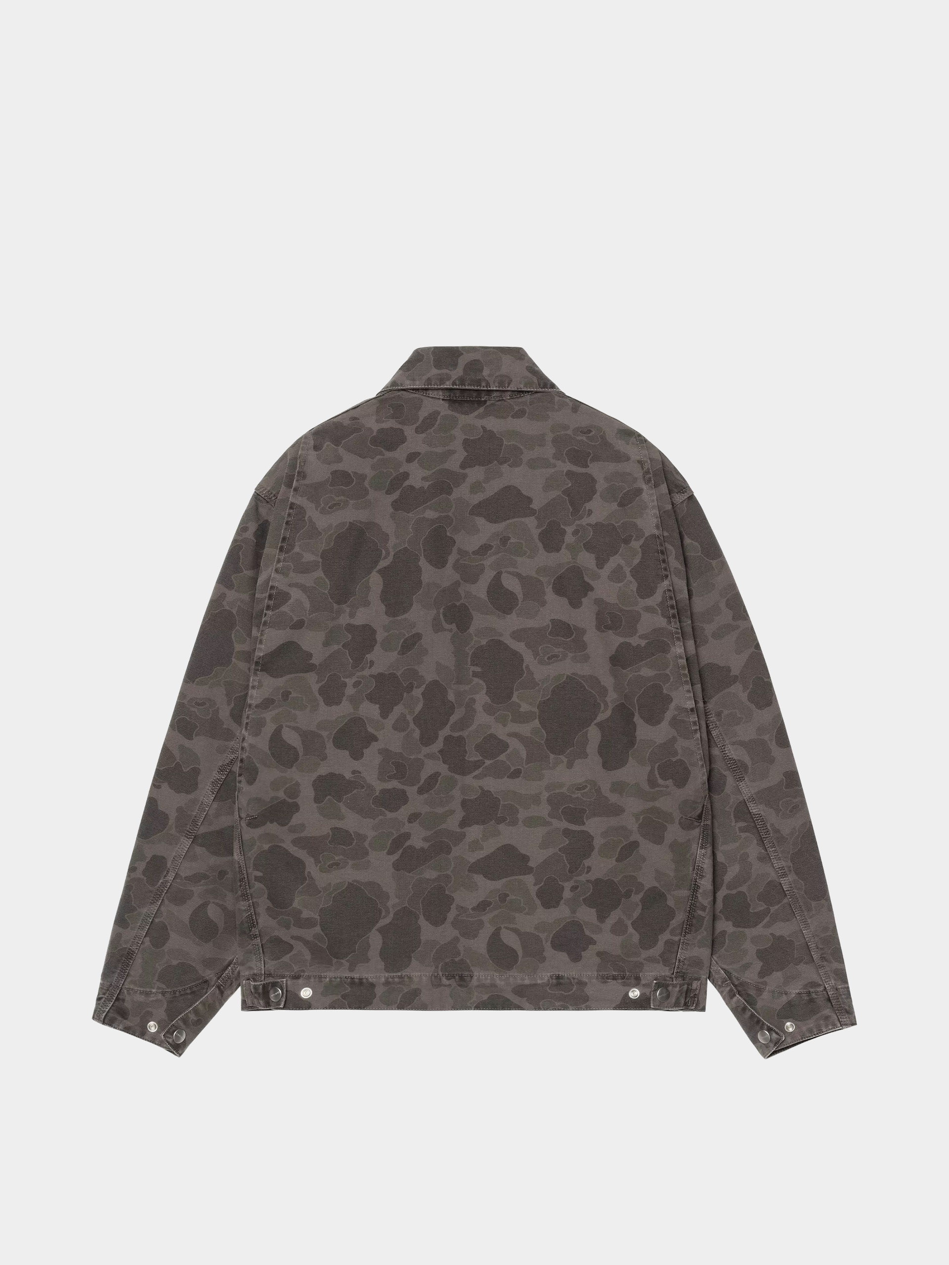 Bunda Carhartt WIP Duck Detroit (camo duck/green/porphyry/garment dyed)