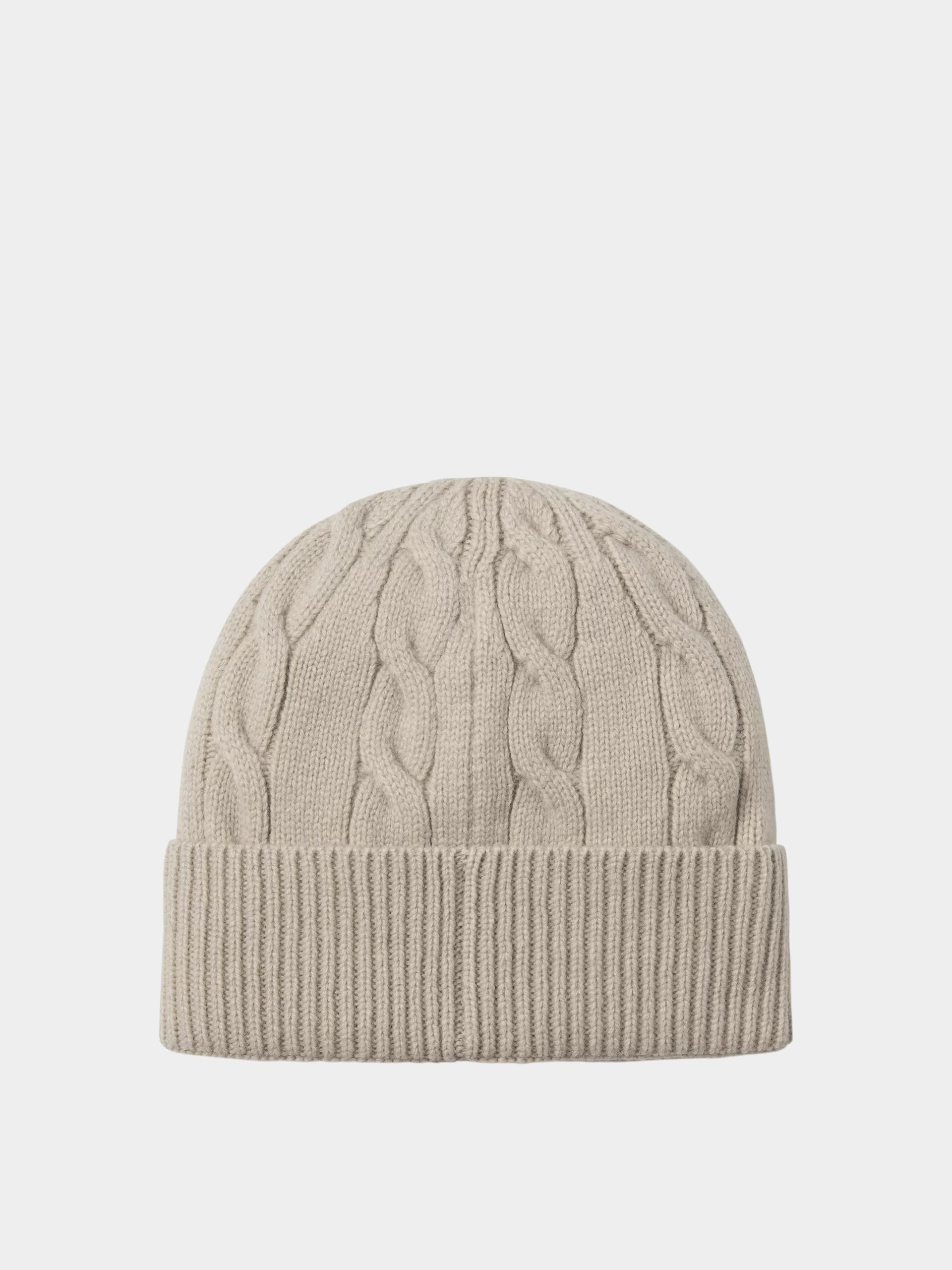 Čepice Carhartt WIP Signature Cable (fleur de sel/citadel)