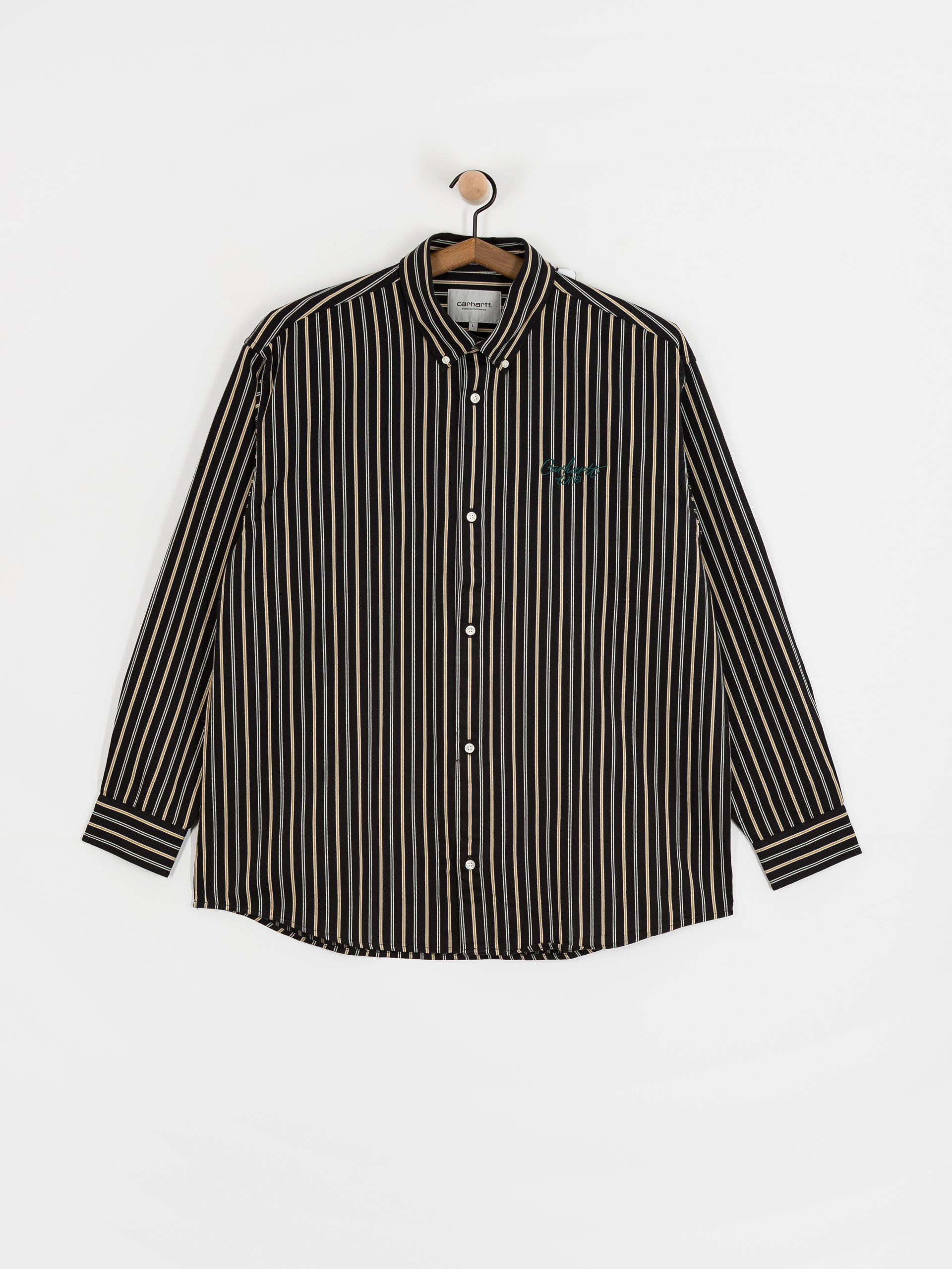 Košile Carhartt WIP Palance (palance stripe/black)