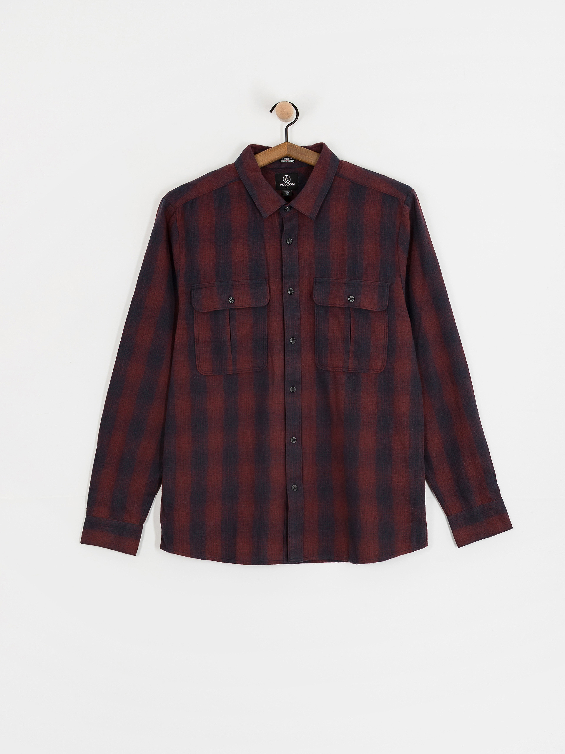 Košile Volcom Shadowstone Flannel (navy)