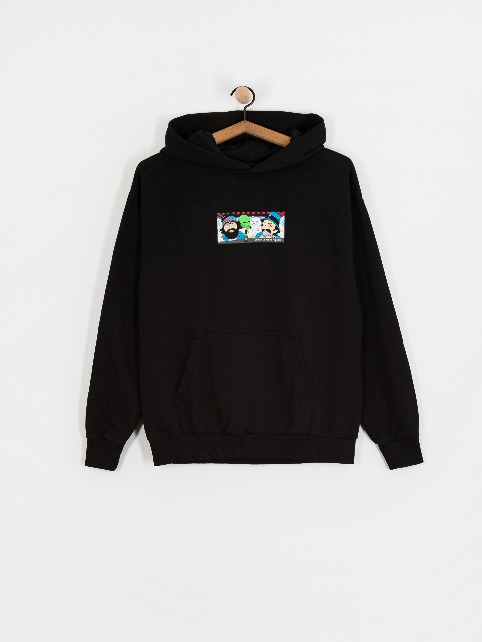 Mikina s kapucí RipNDip Riders HD (black)