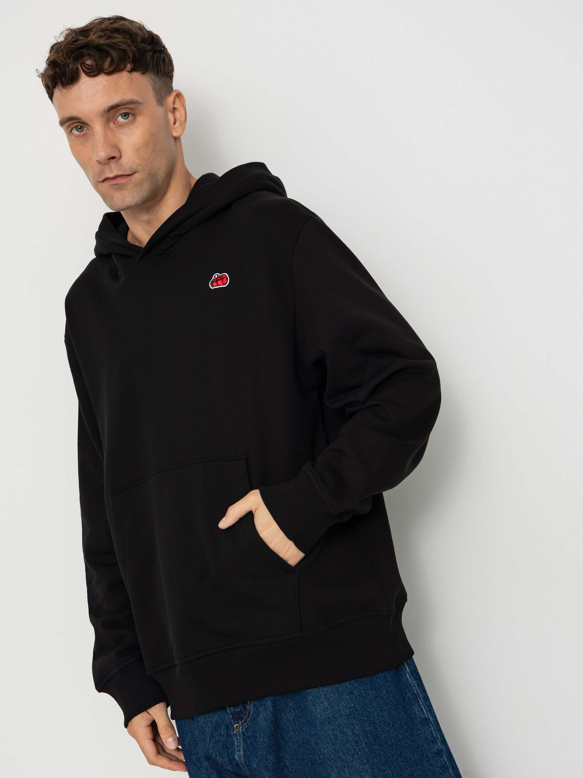 Mikina s kapucí The North Face Icon Relaxed HD (tnf black)