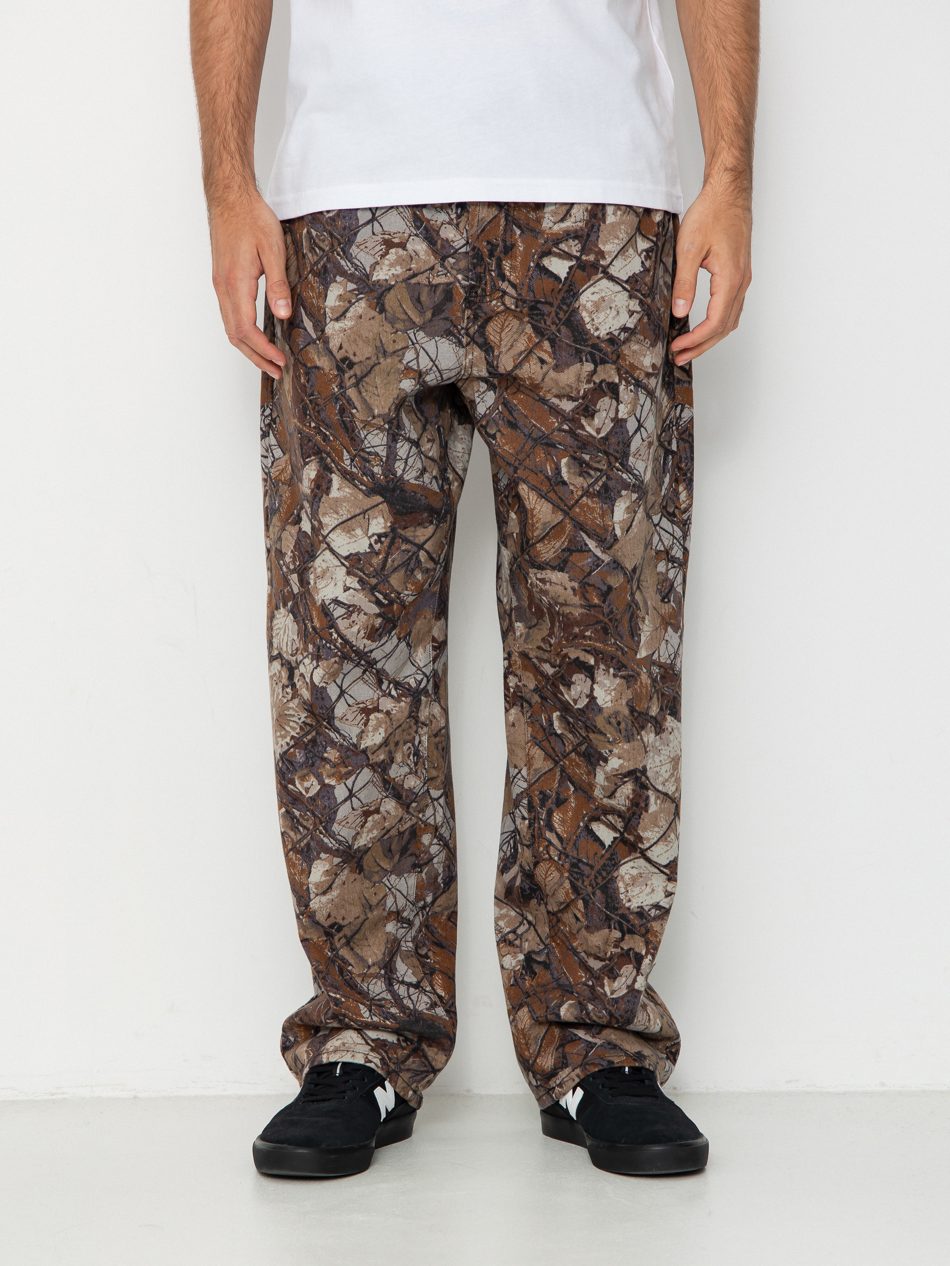 Kalhoty OBEY Classic Baggy Denim (fence camo multi)