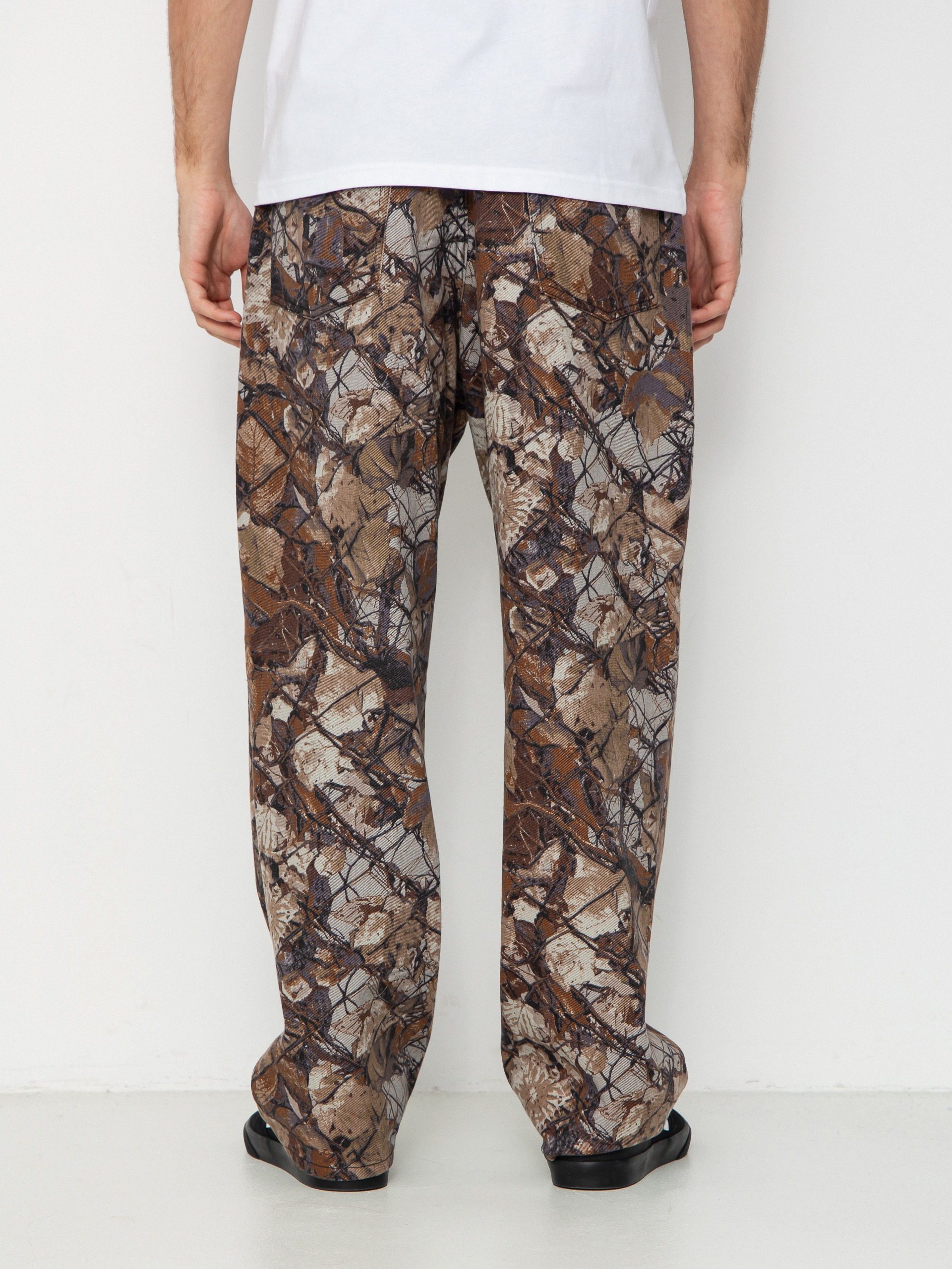 Kalhoty OBEY Classic Baggy Denim (fence camo multi)