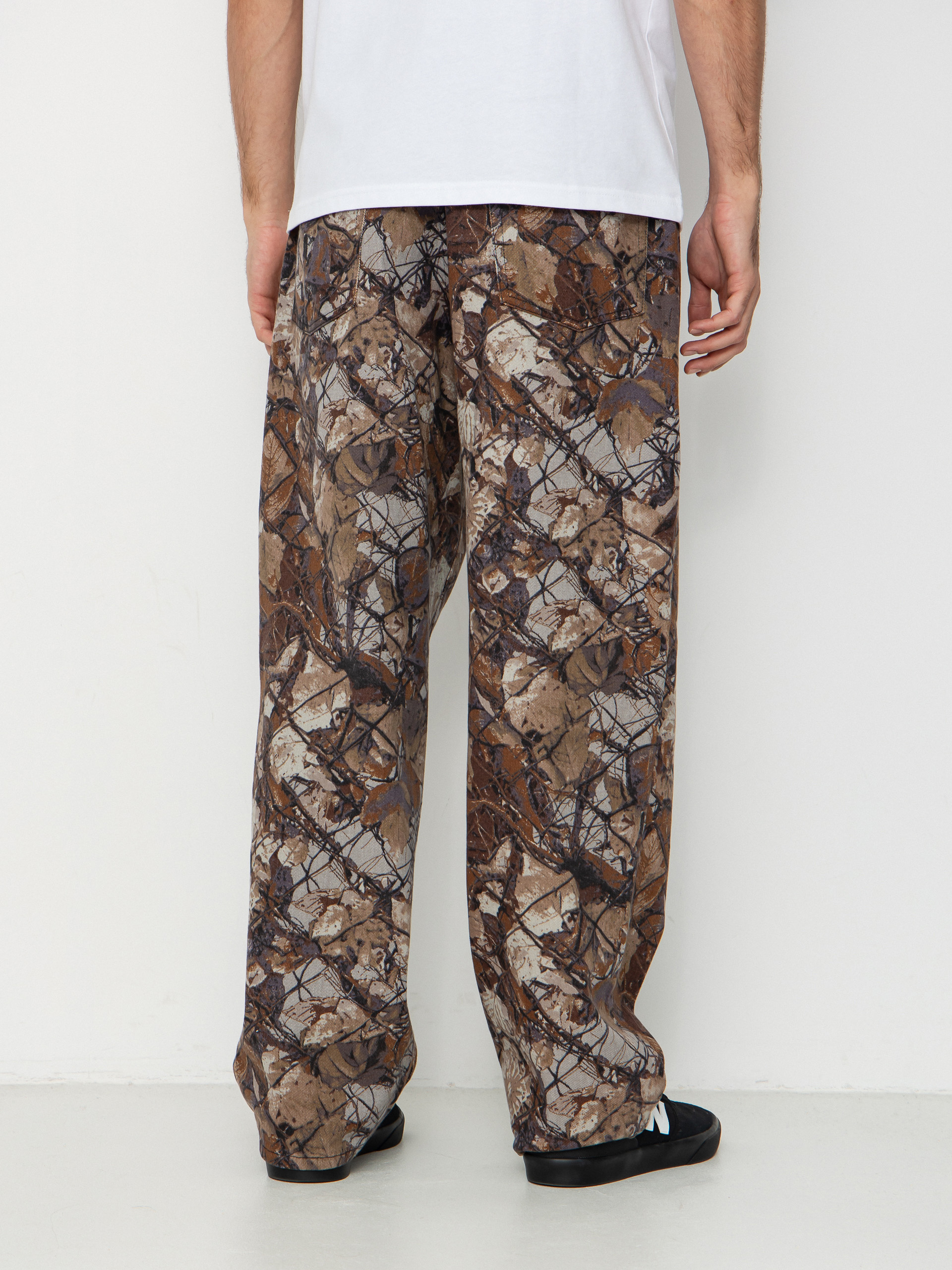 Kalhoty OBEY Classic Baggy Denim (fence camo multi)