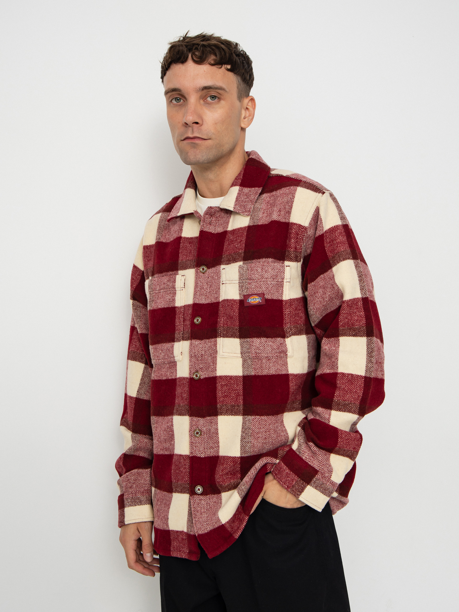Kou0161ile Dickies Plaid Coaling (tibetan red)