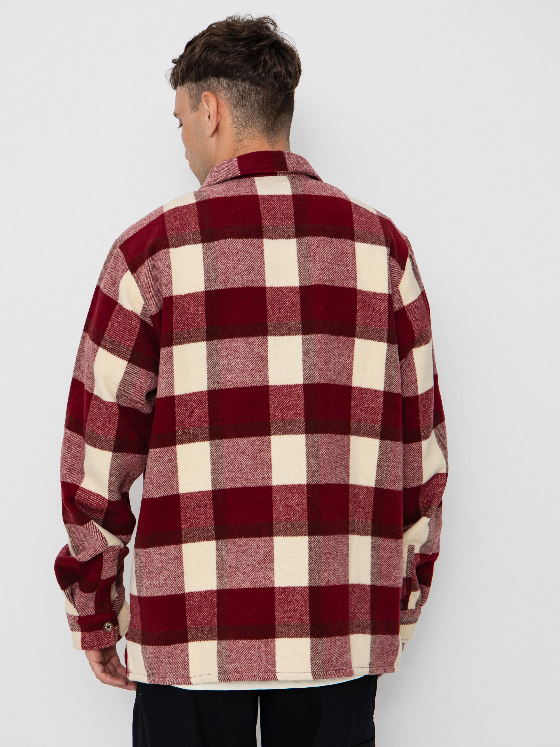 Košile Dickies Plaid Coaling (tibetan red)