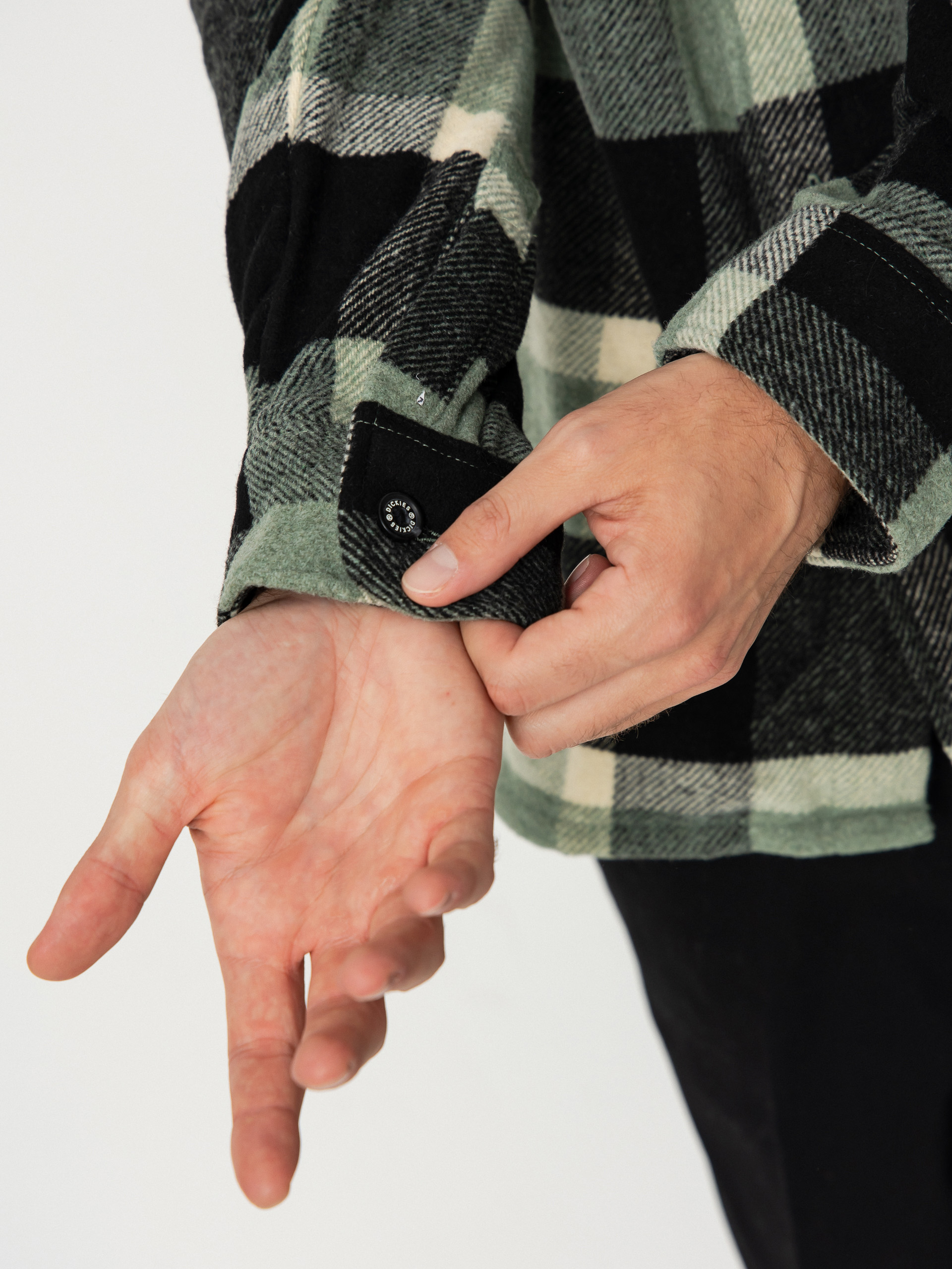 Košile Dickies Plaid Coaling (sea spray)