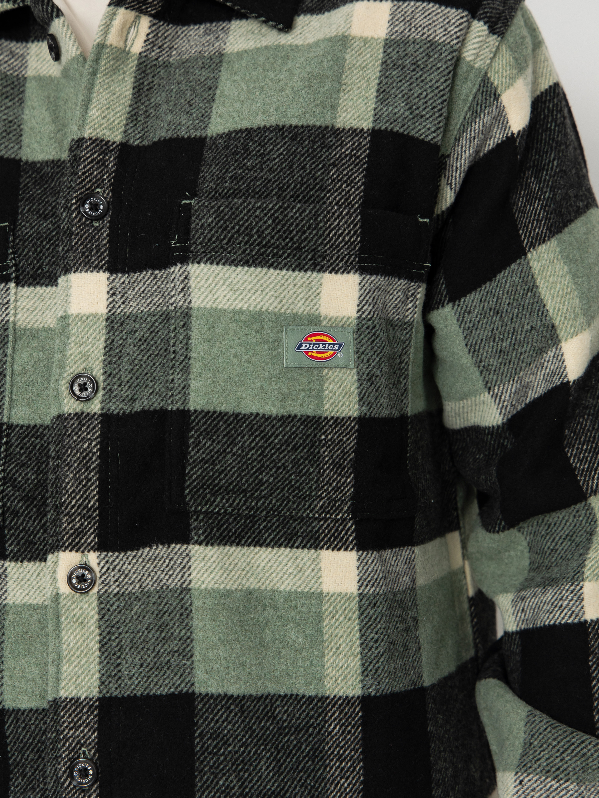 Košile Dickies Plaid Coaling (sea spray)