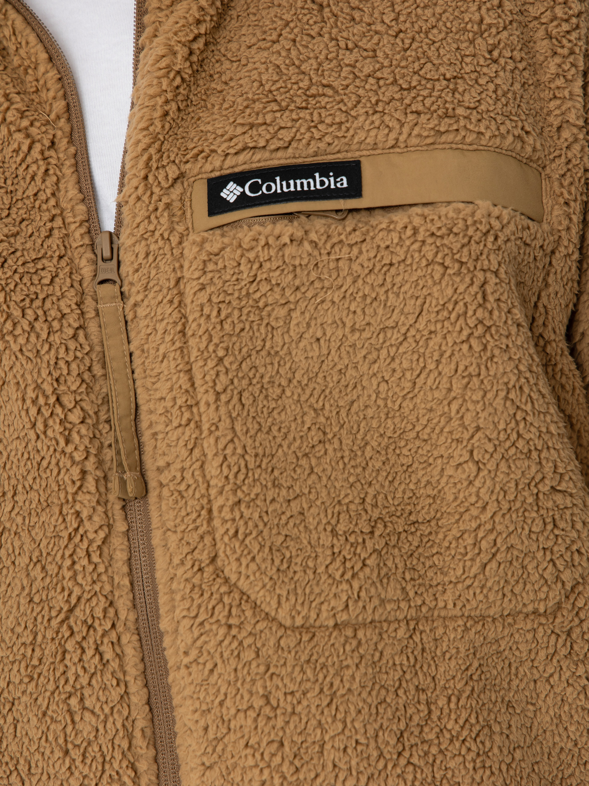 Pánský Fleecová mikina Columbia Rugged Ridge High Pile Full Zip (delta)