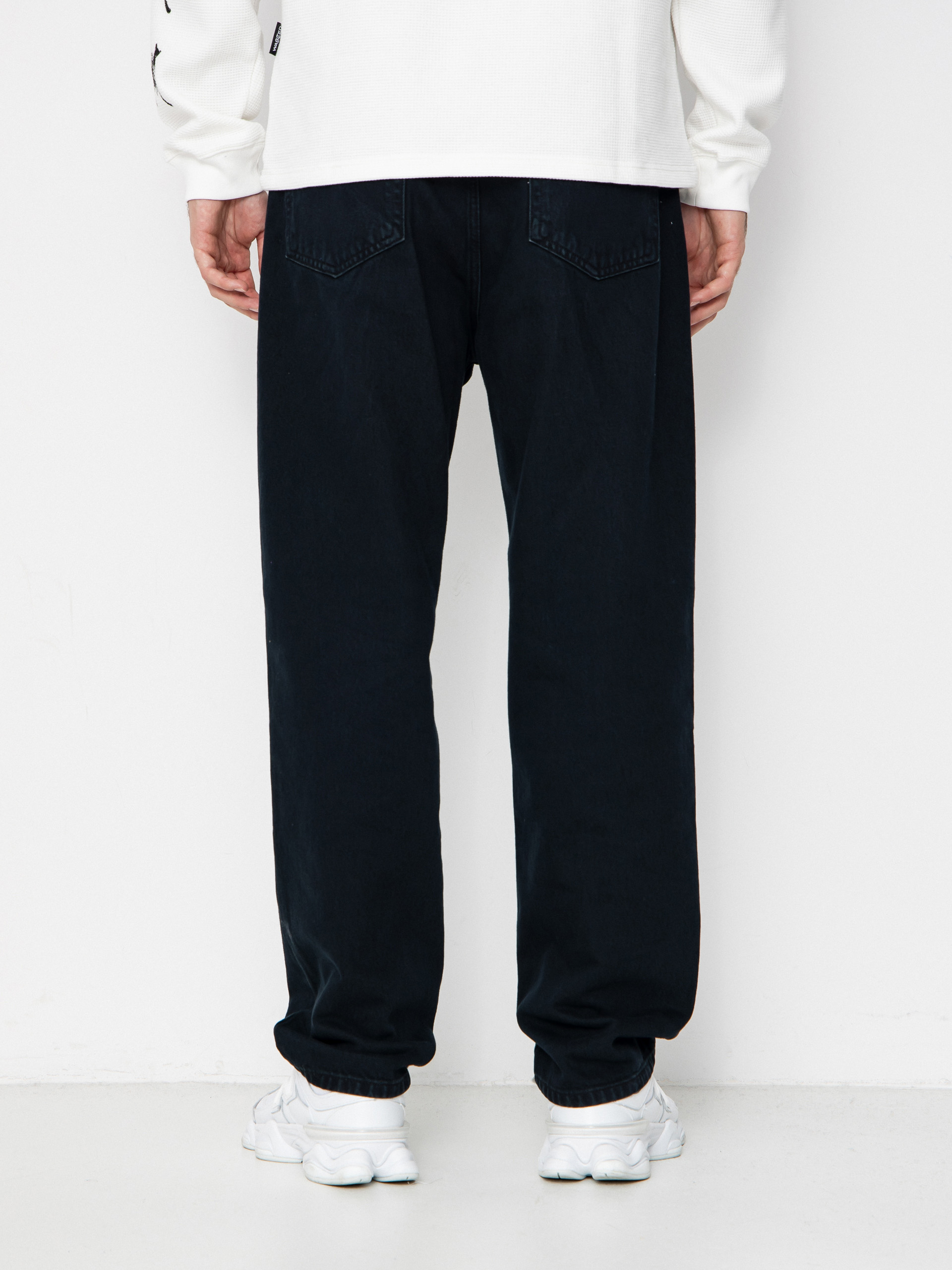 Kalhoty Carhartt WIP Aaron (blue/midnight wash)