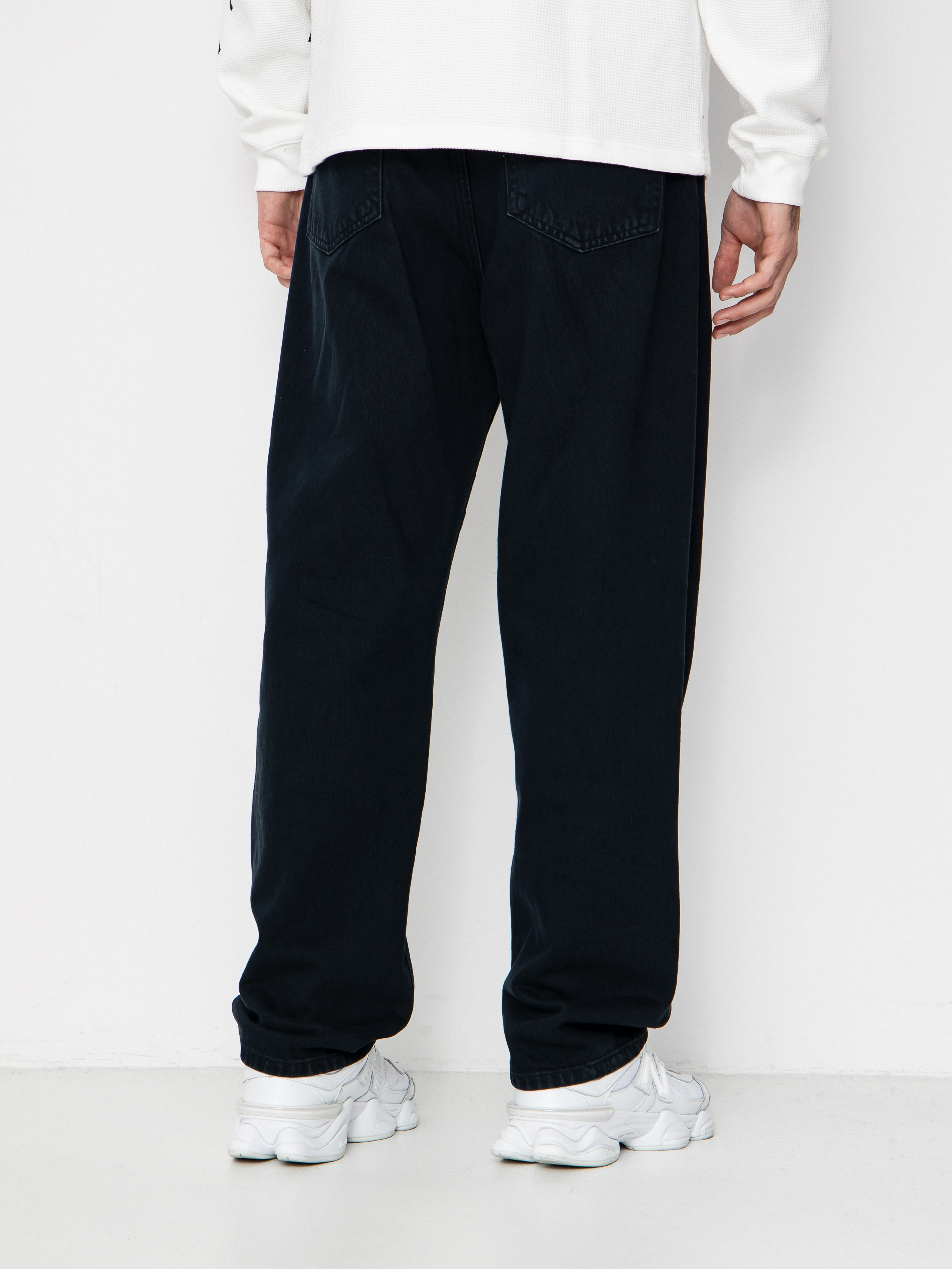 Kalhoty Carhartt WIP Aaron (blue/midnight wash)
