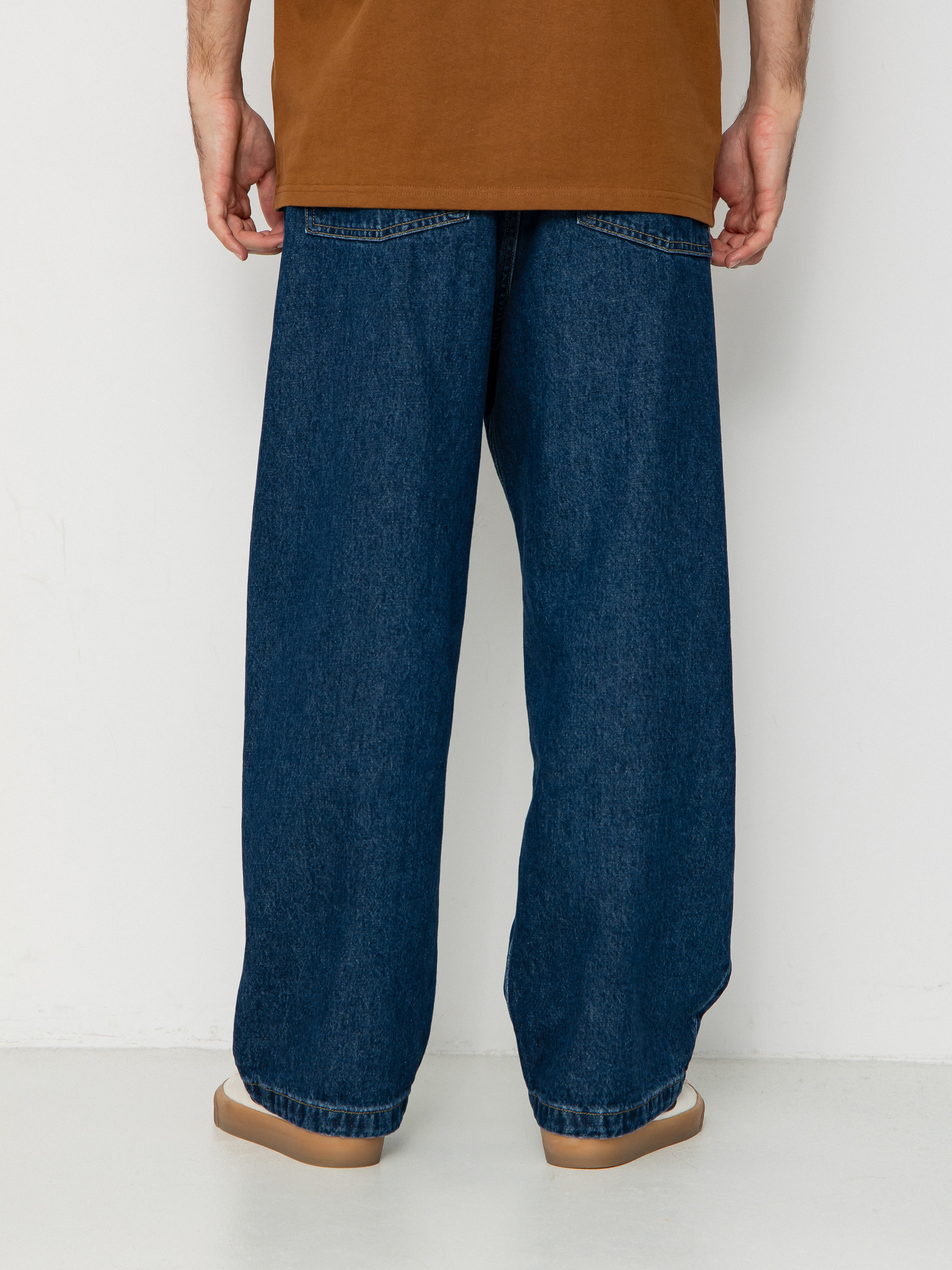 Kalhoty Carhartt WIP Brandon (blue/stone washed)