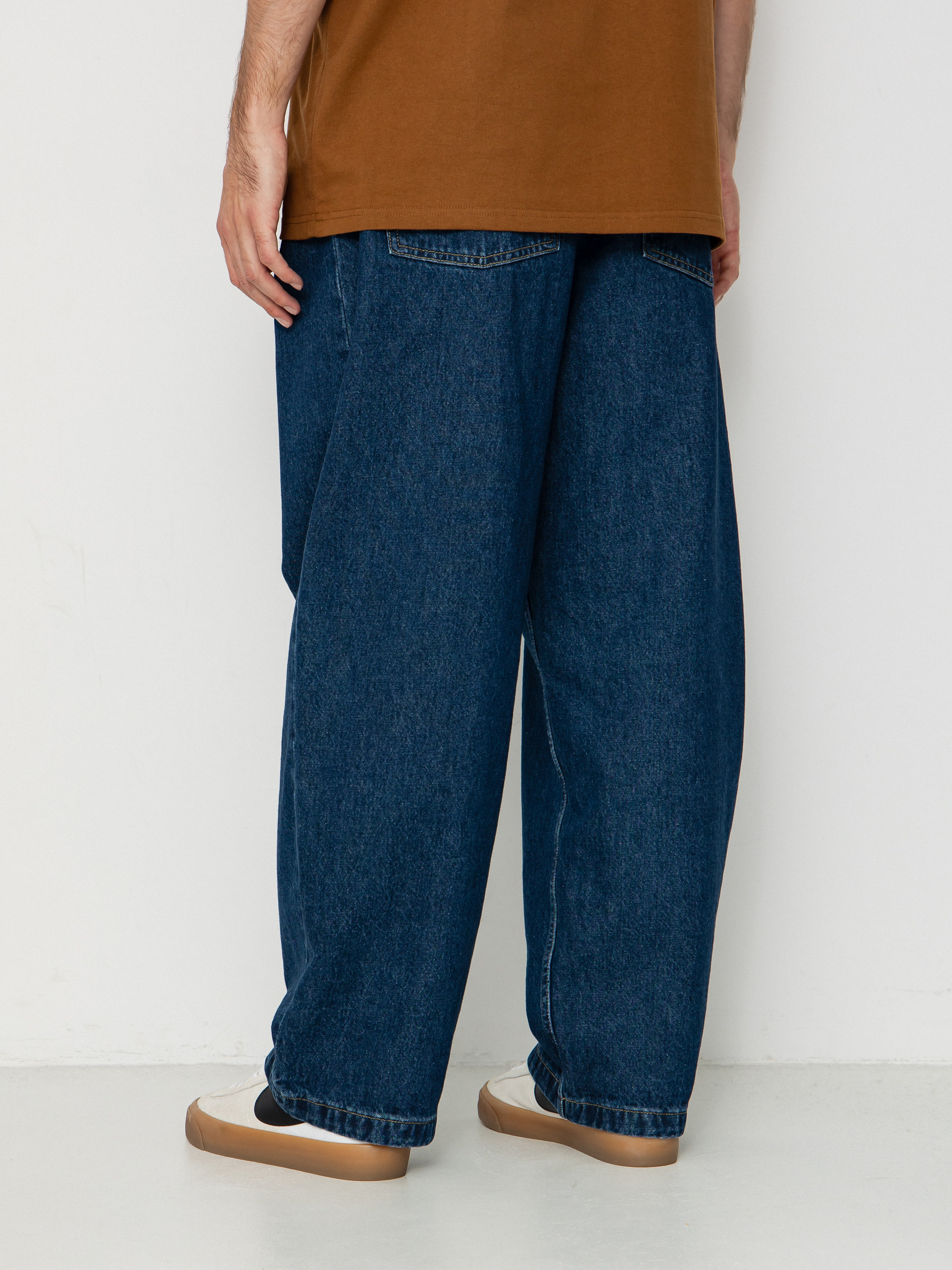 Kalhoty Carhartt WIP Brandon (blue/stone washed)