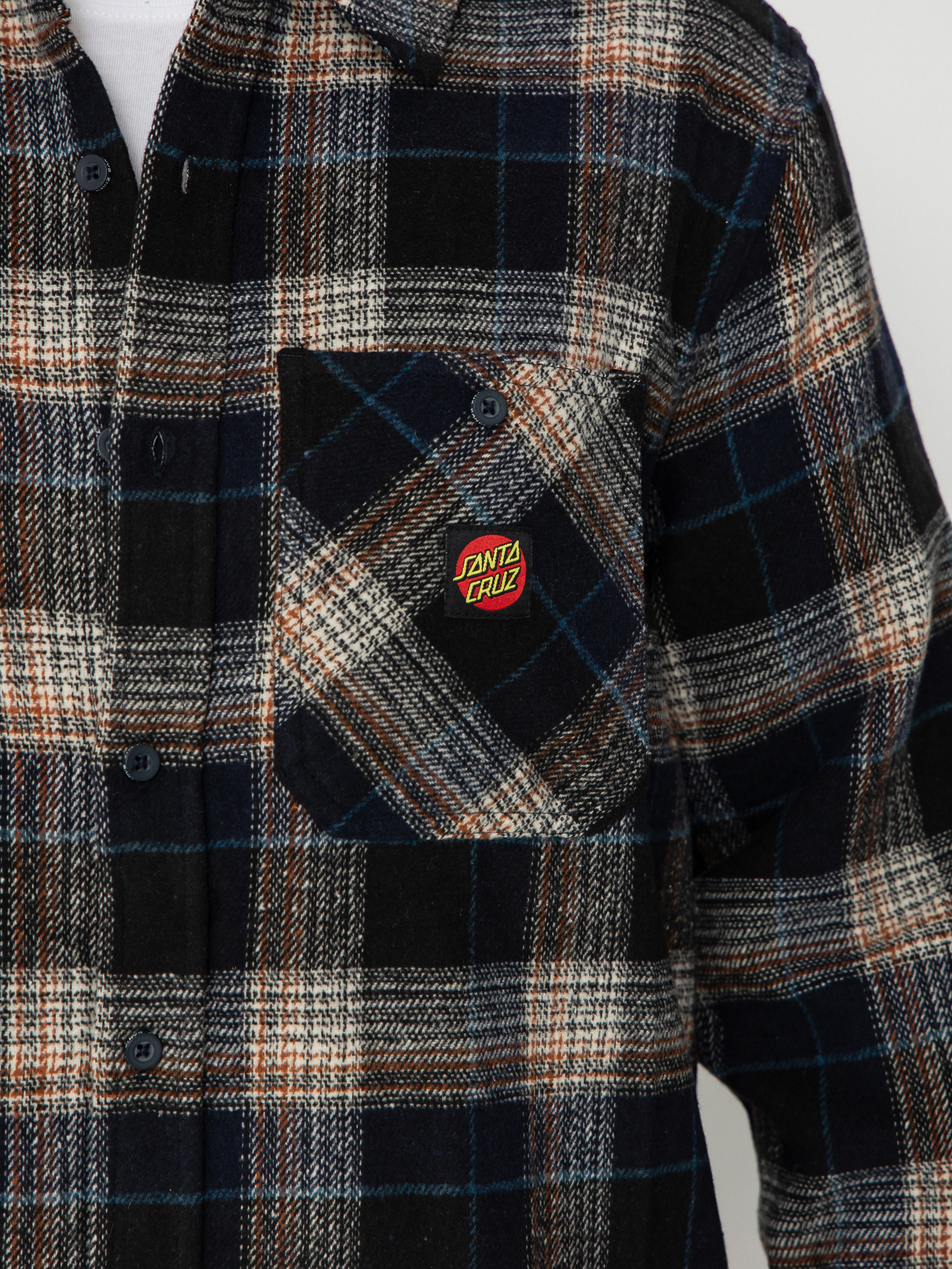 Košile Santa Cruz Apex (navy check)