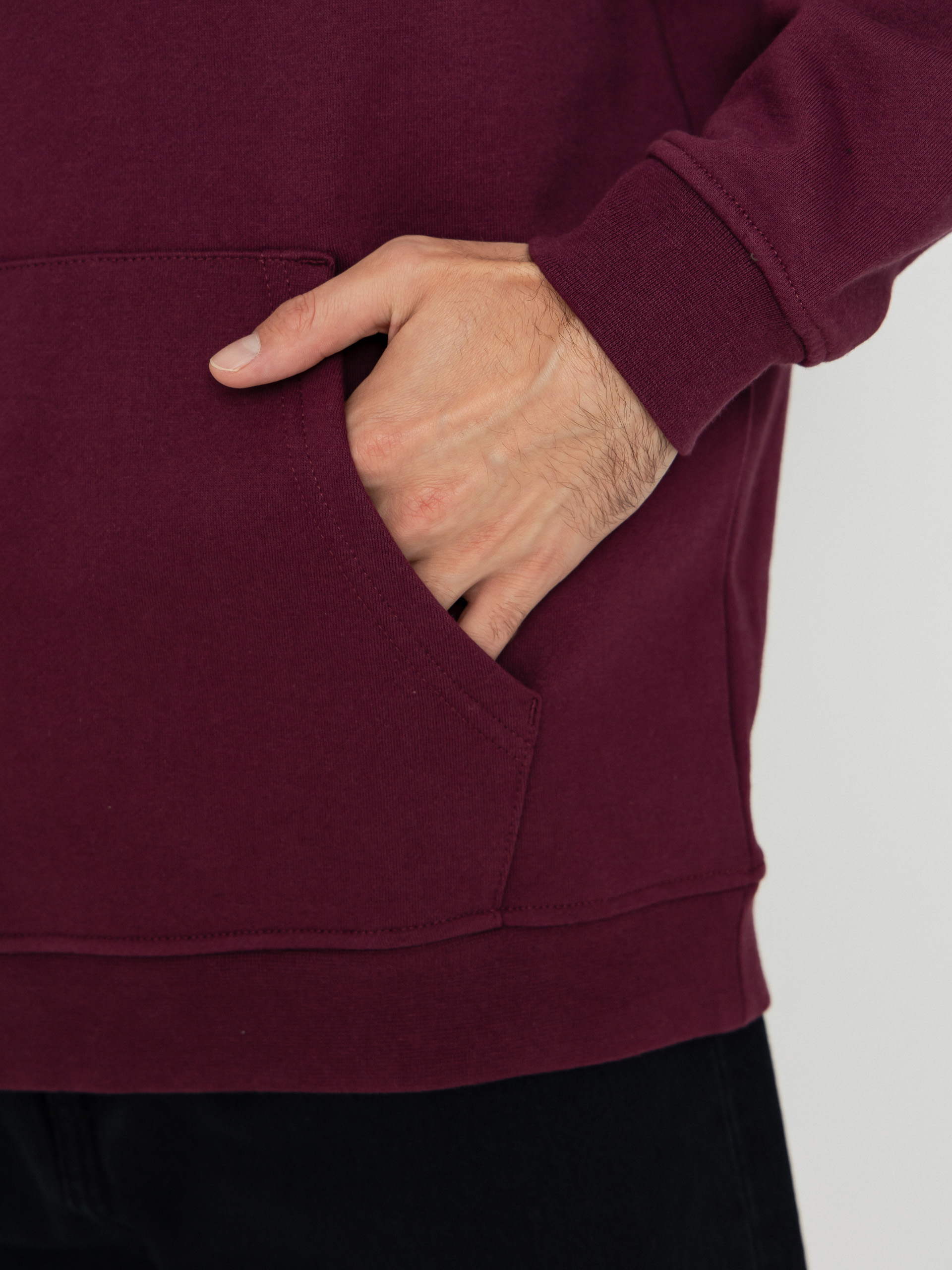 Mikina Santa Cruz Slime Scream (dark cherry)