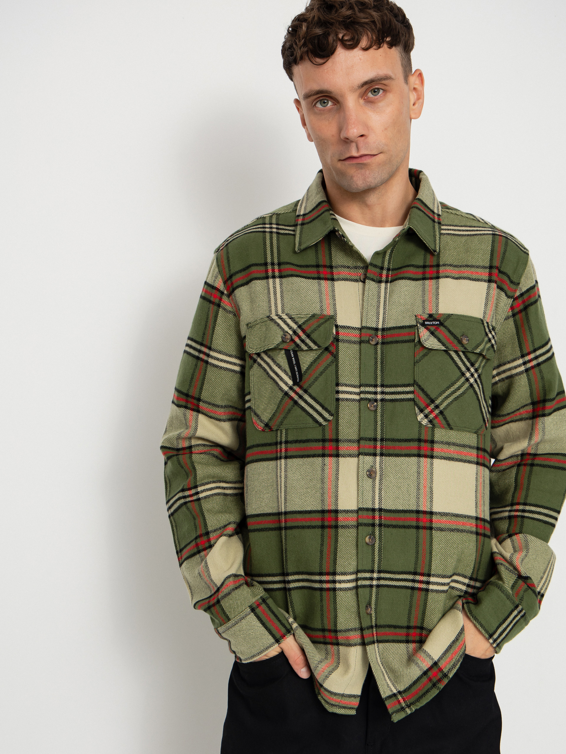 Košile Brixton Bowery Flannel
