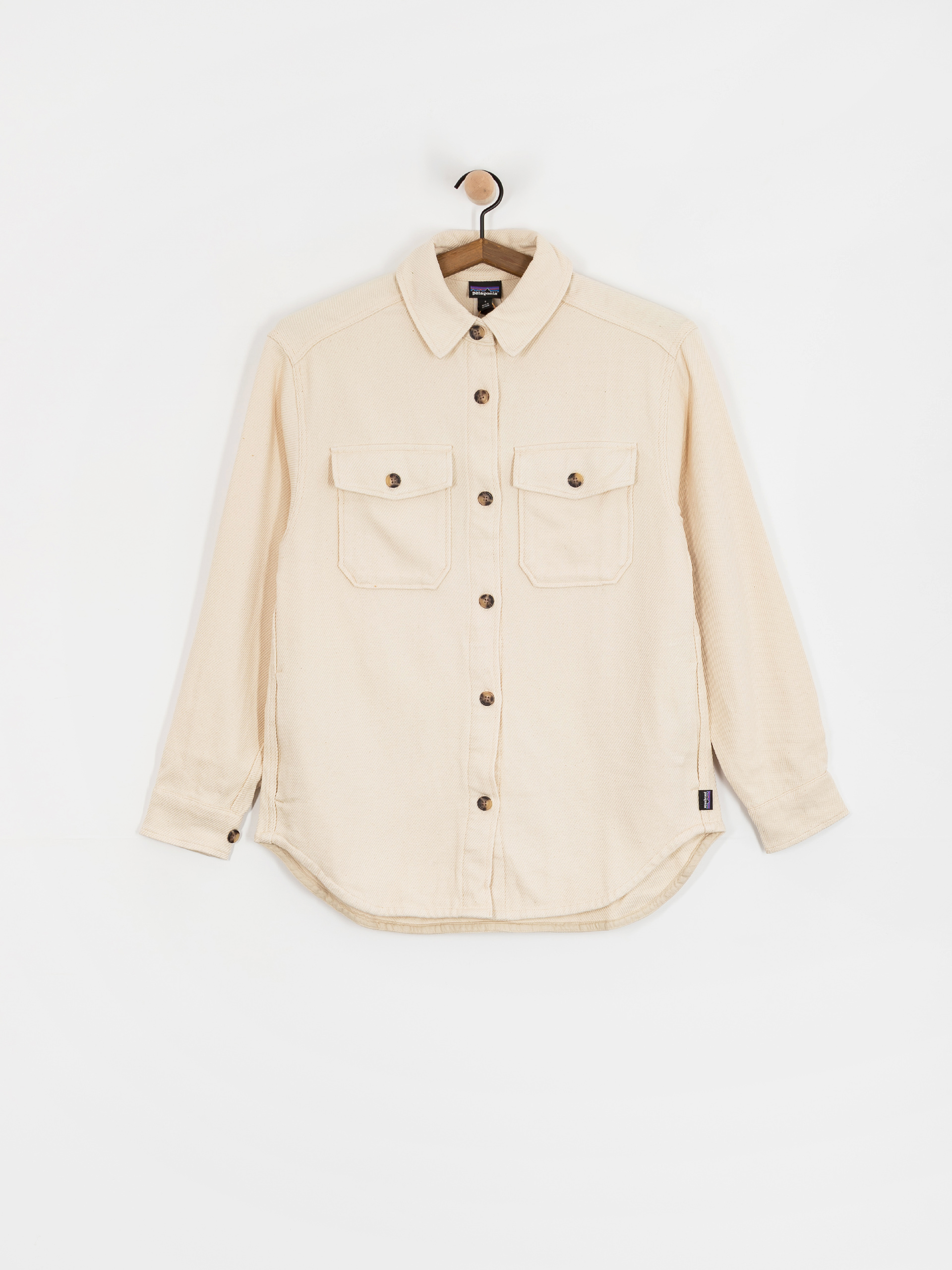 Bunda Patagonia Fjord Loft Overshirt Wmn (undyed natural)