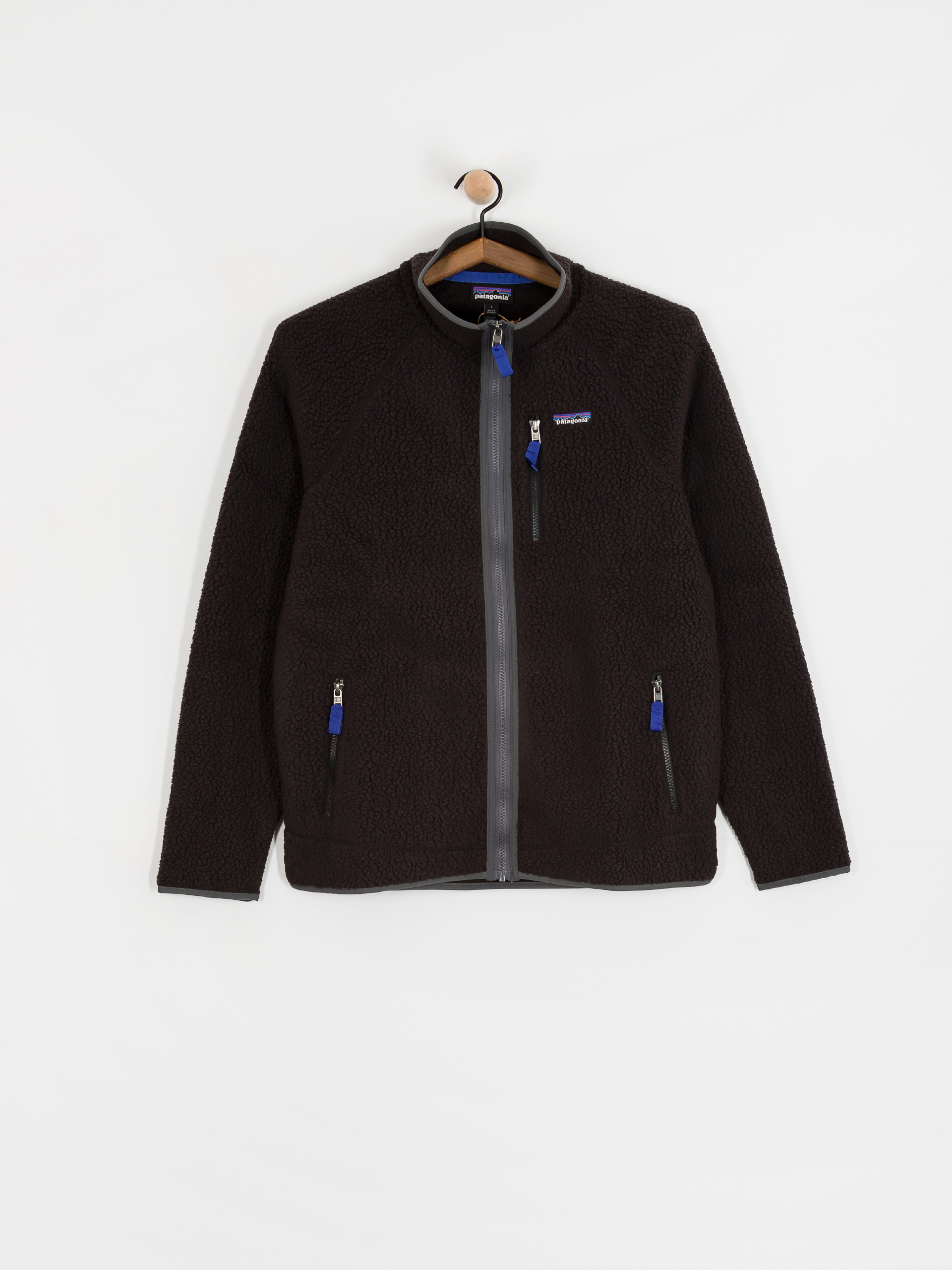 Bunda Patagonia Retro Pile (black w/forge grey)