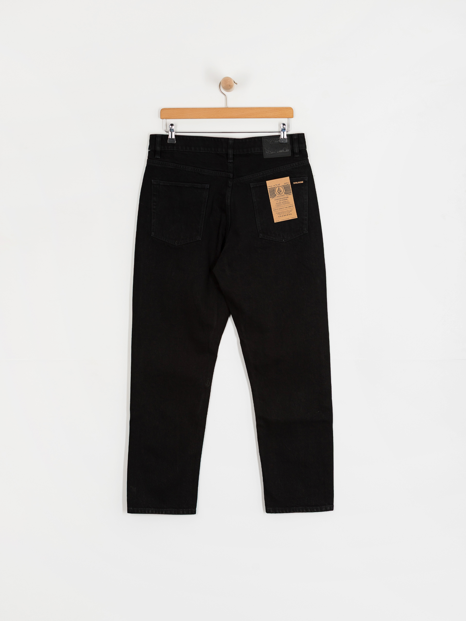 Kalhoty Volcom Fivedown Denim (black)