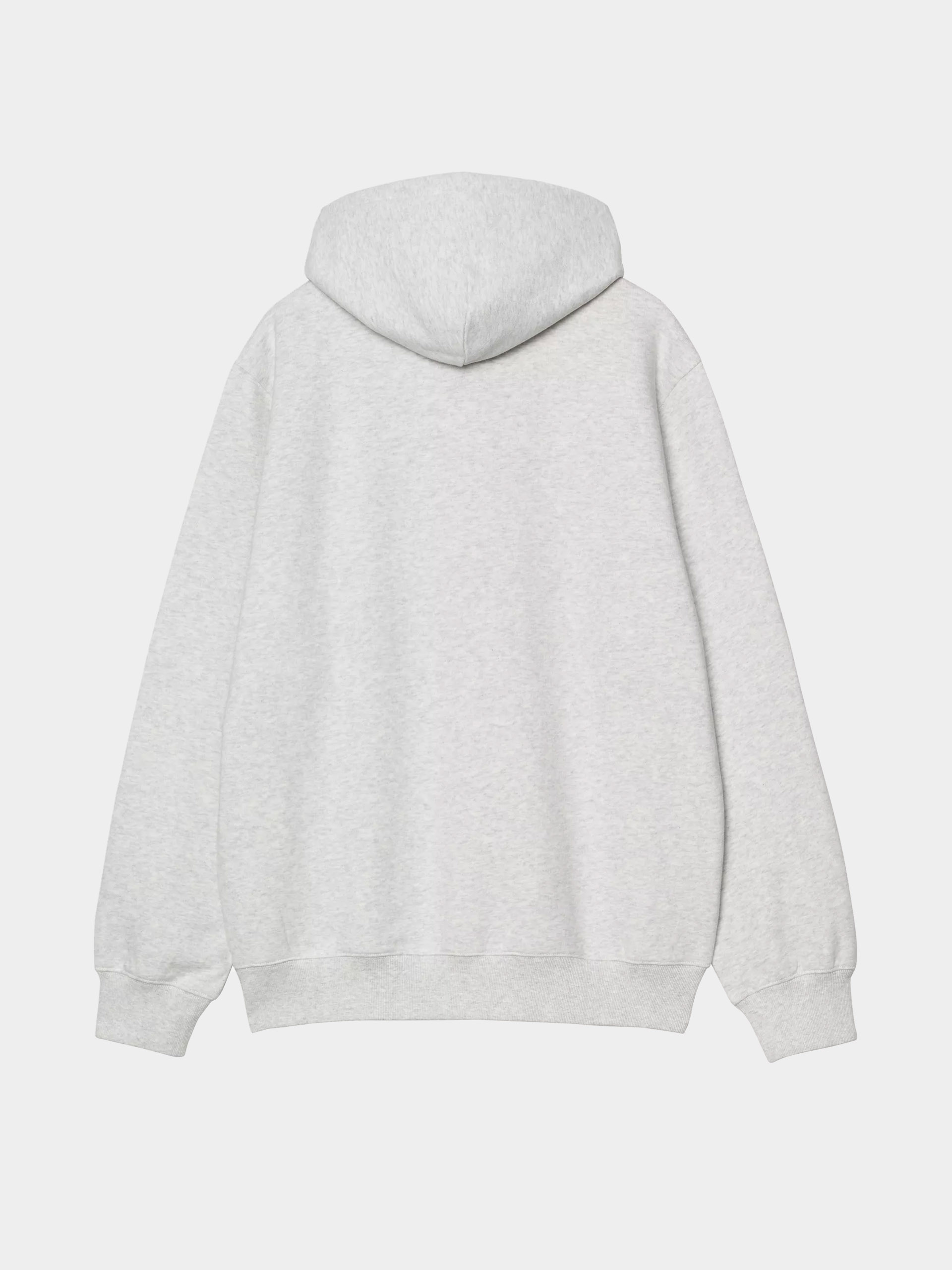 Mikina s kapucí Carhartt WIP Wild Dog HD (ash heather)