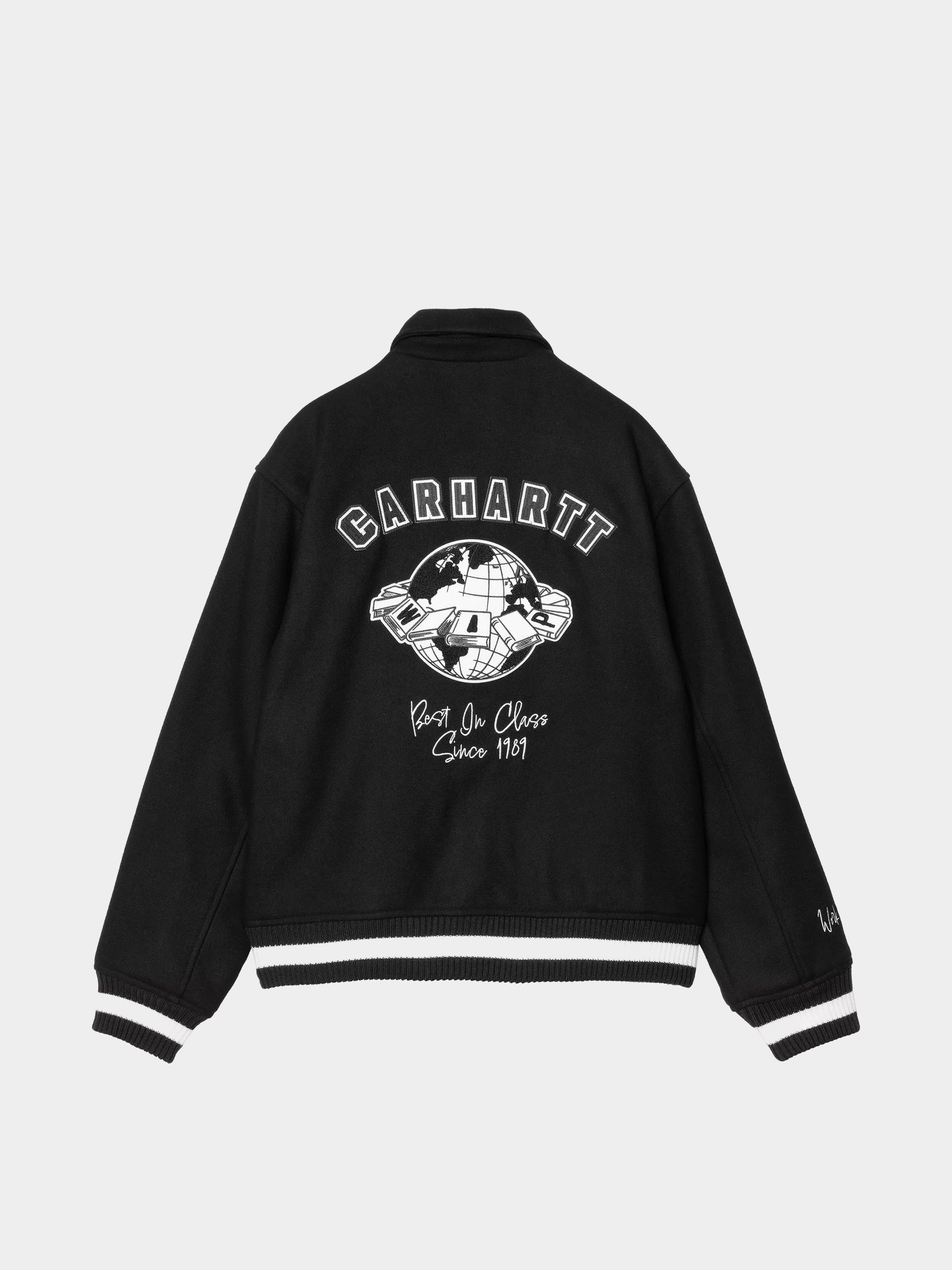 Bunda Carhartt WIP World Class Varsity (black)