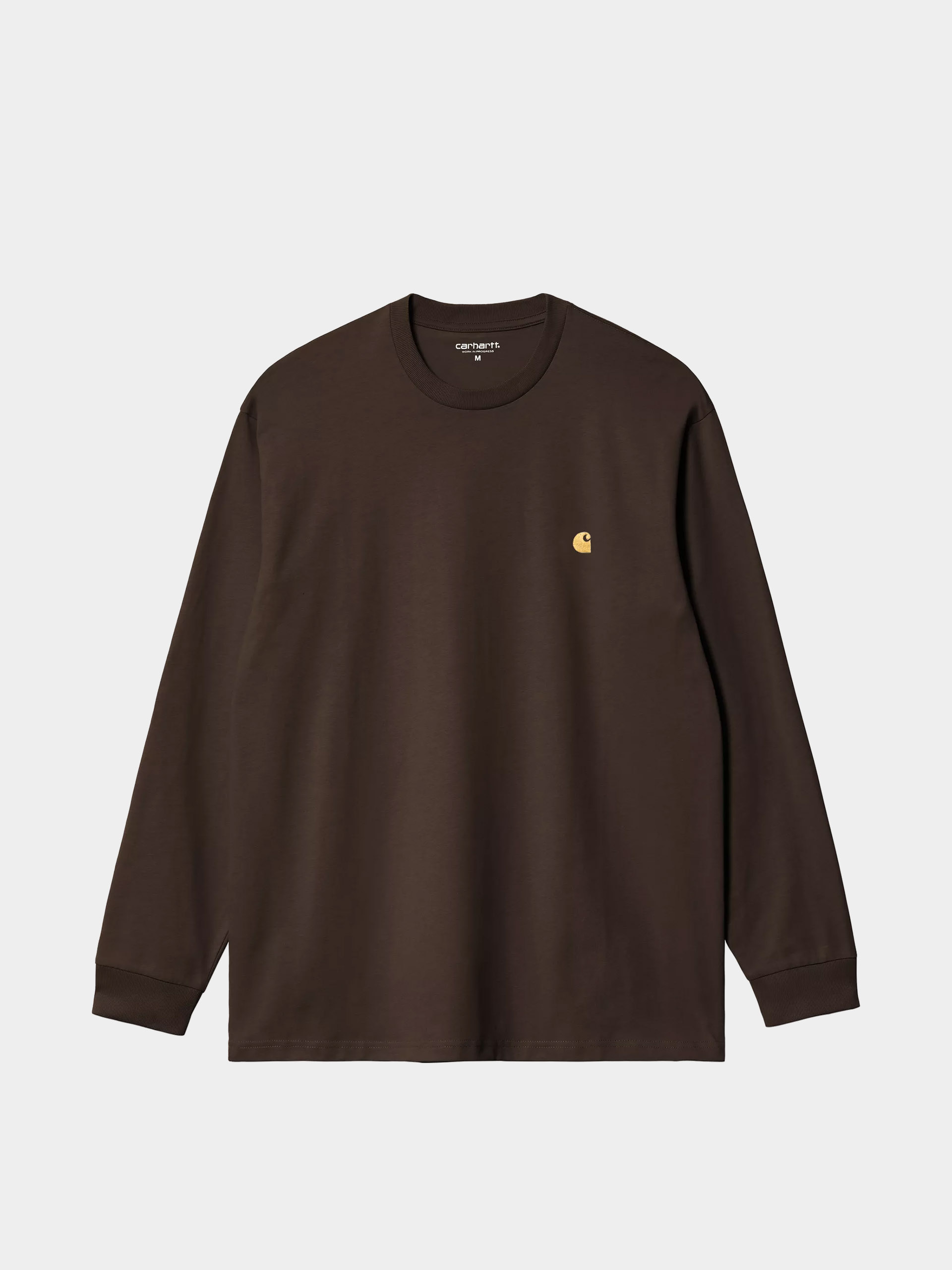 Triko Carhartt WIP Chase (tobacco/gold)