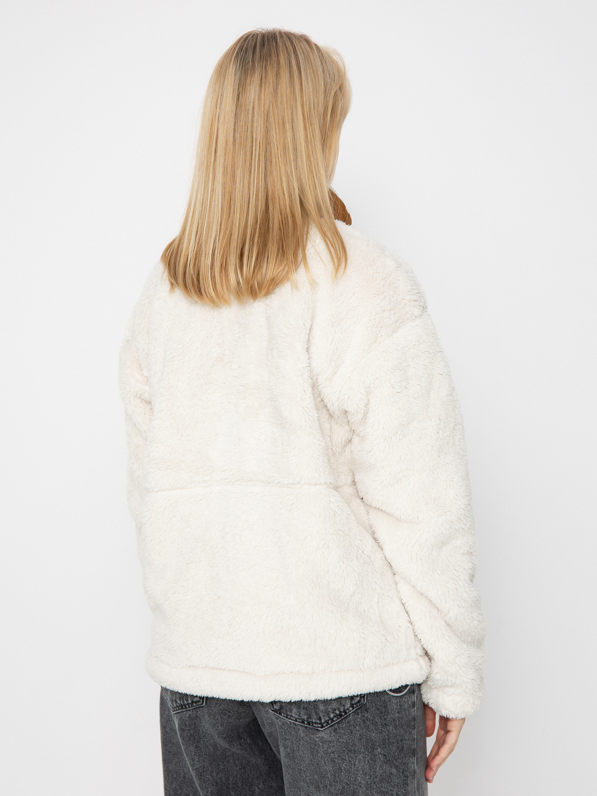 Dámský Fleecová mikina Columbia Boundless Discovery Sherpa Full Zip II (chalk/camel brown)