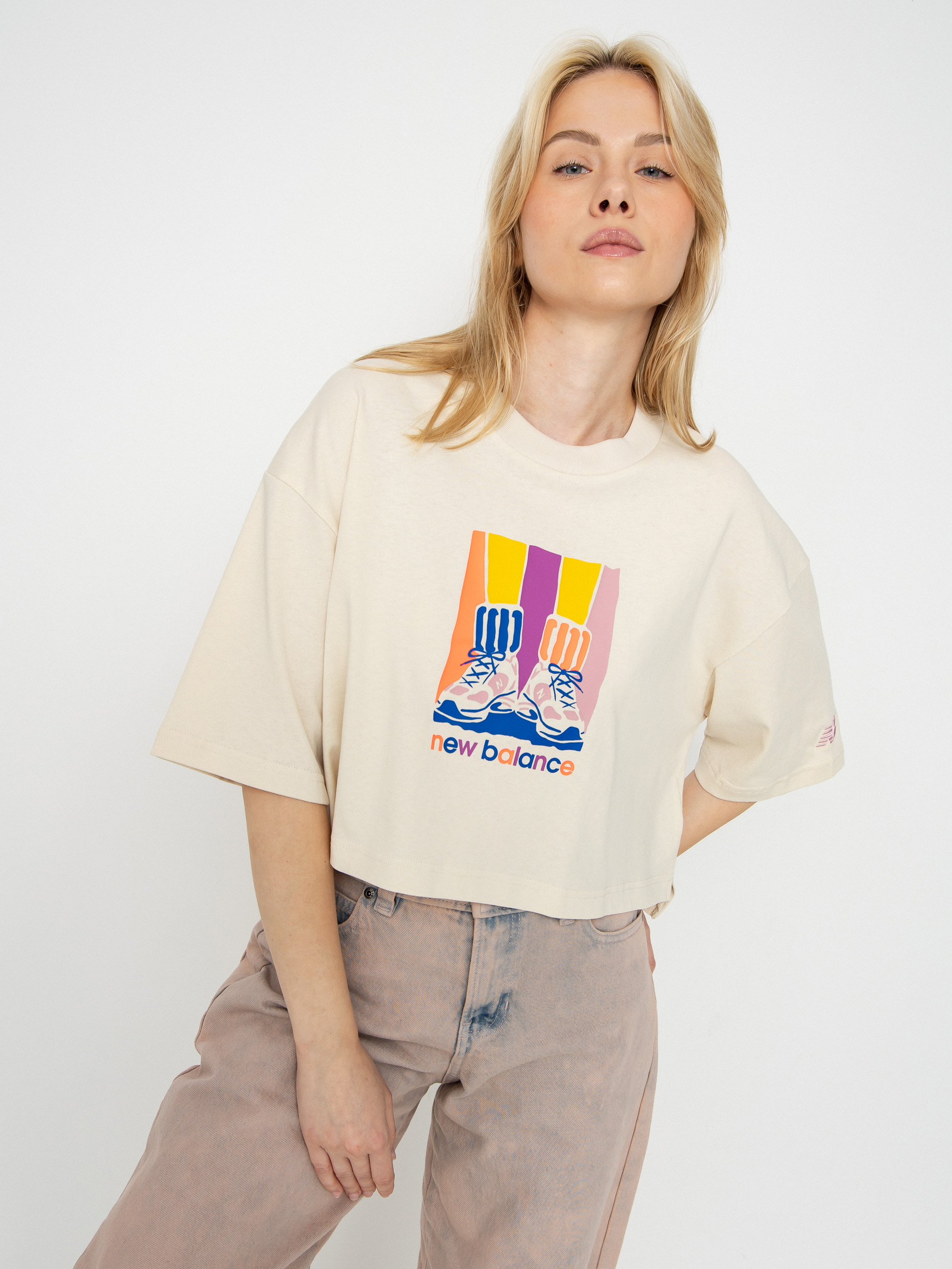 Triu010dko New Balance Athletics Gradient Shoes Wmn (beige)