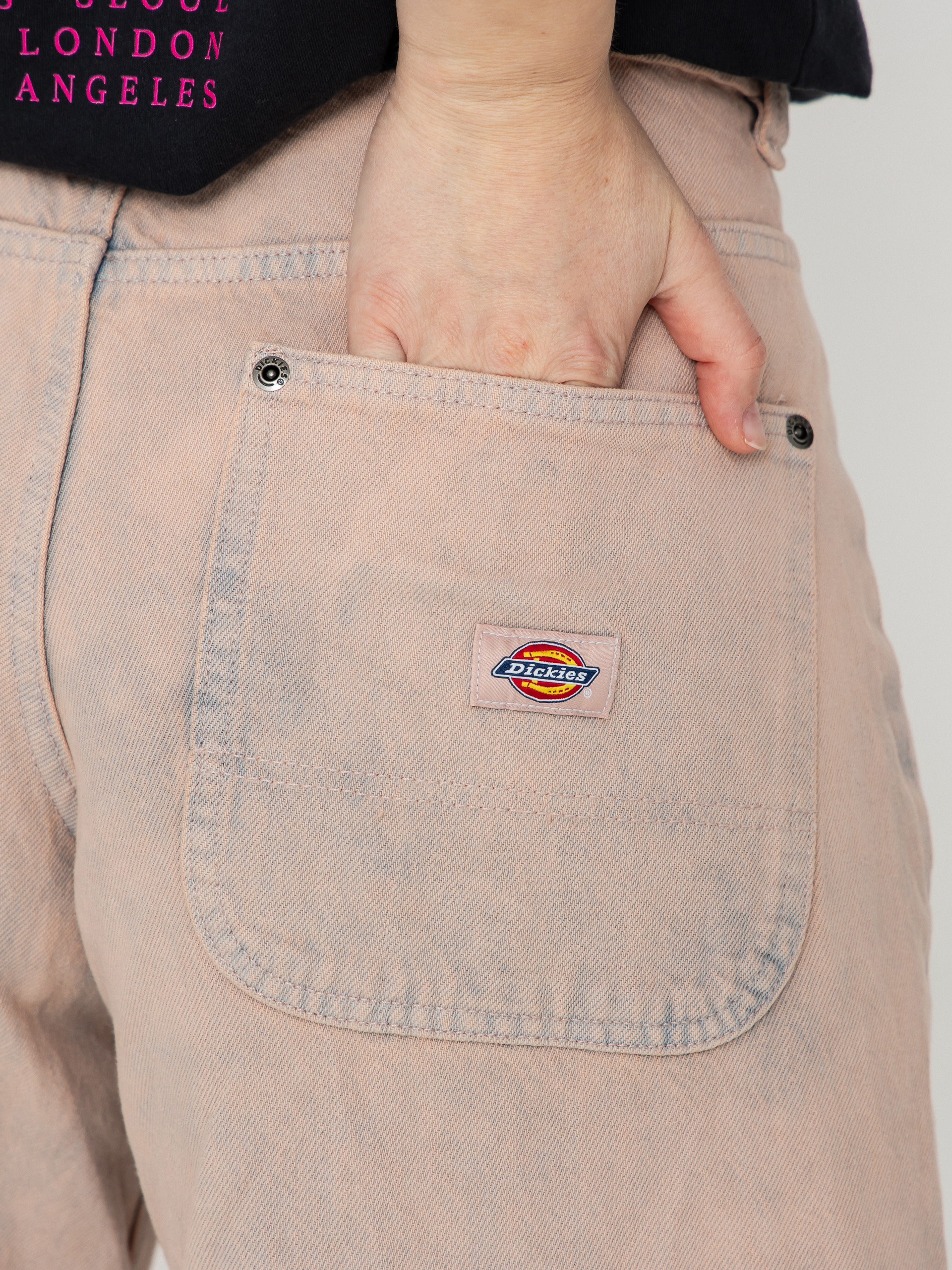Kalhoty Dickies Mechanic Wmn (winsome orchid)