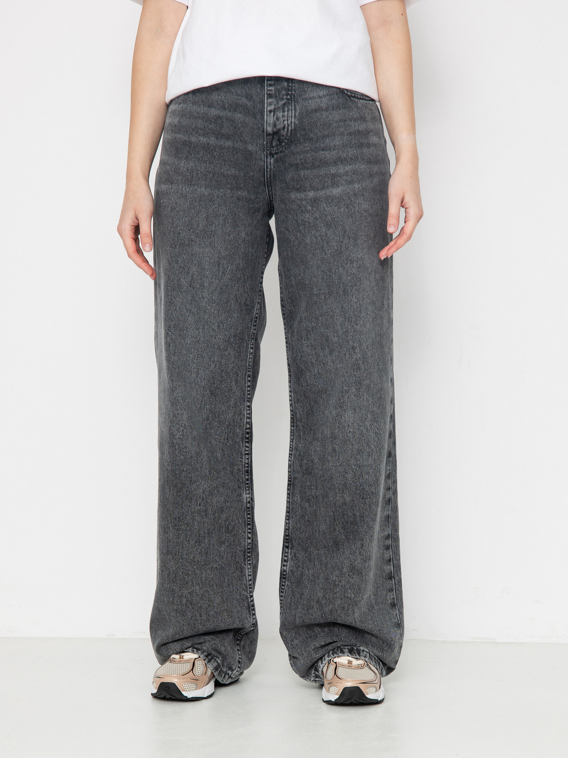 Kalhoty Roxy Milla Wide Leg Regular Mid Gr Wmn