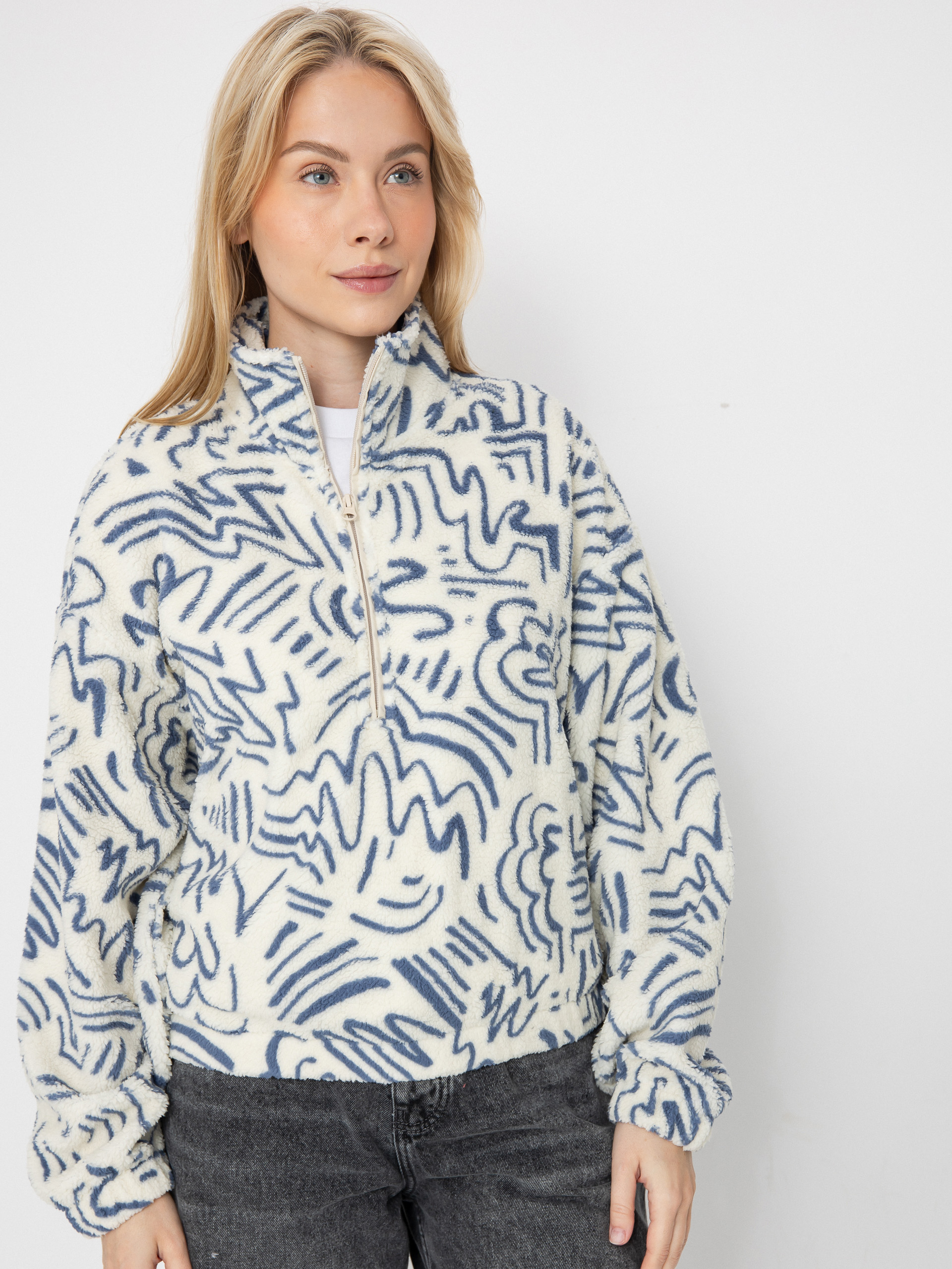 Bunda Iriedaily Arkta Teddy Troyer Wmn (ecru)