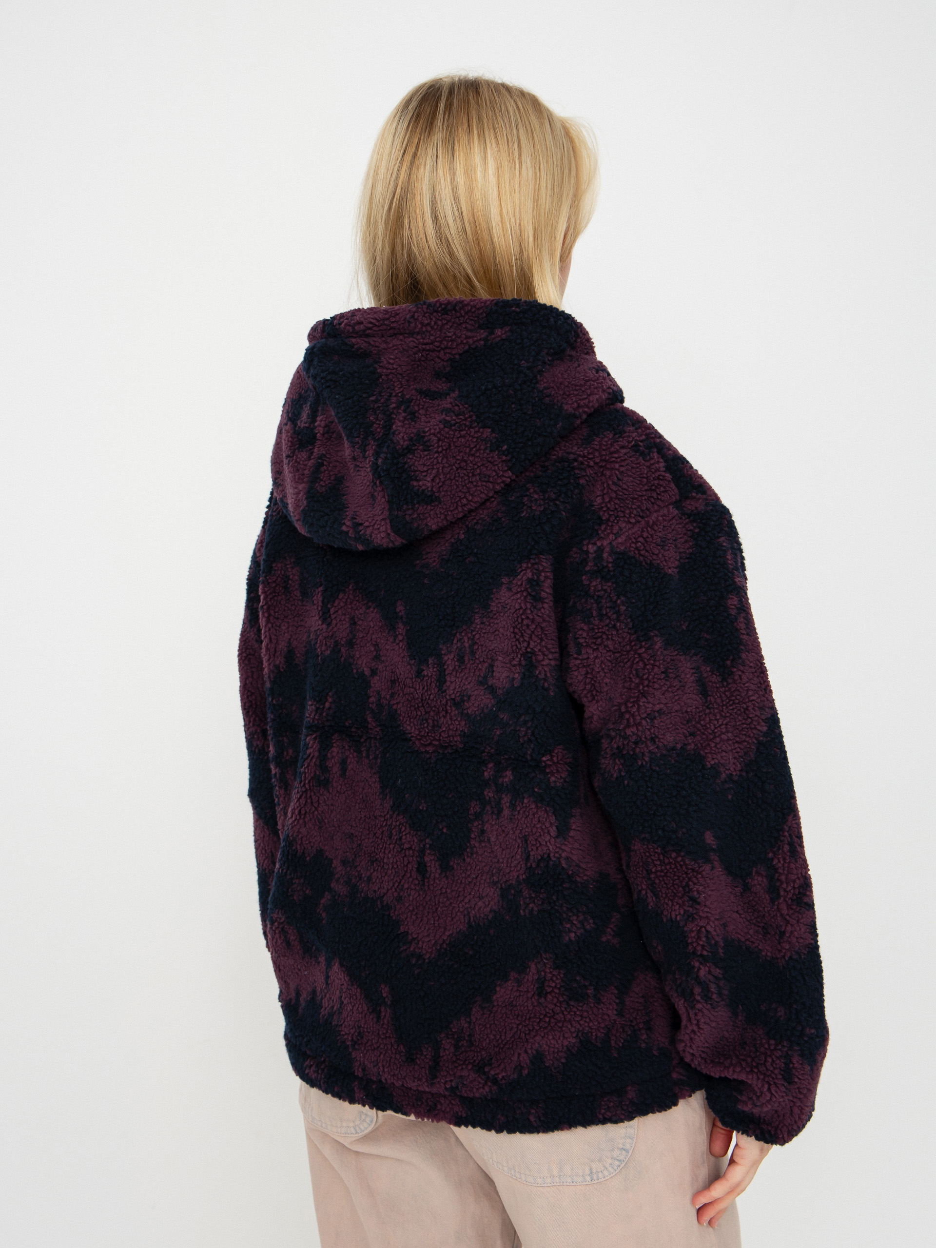 Bunda Iriedaily Pat Teddy Wmn (navy red)