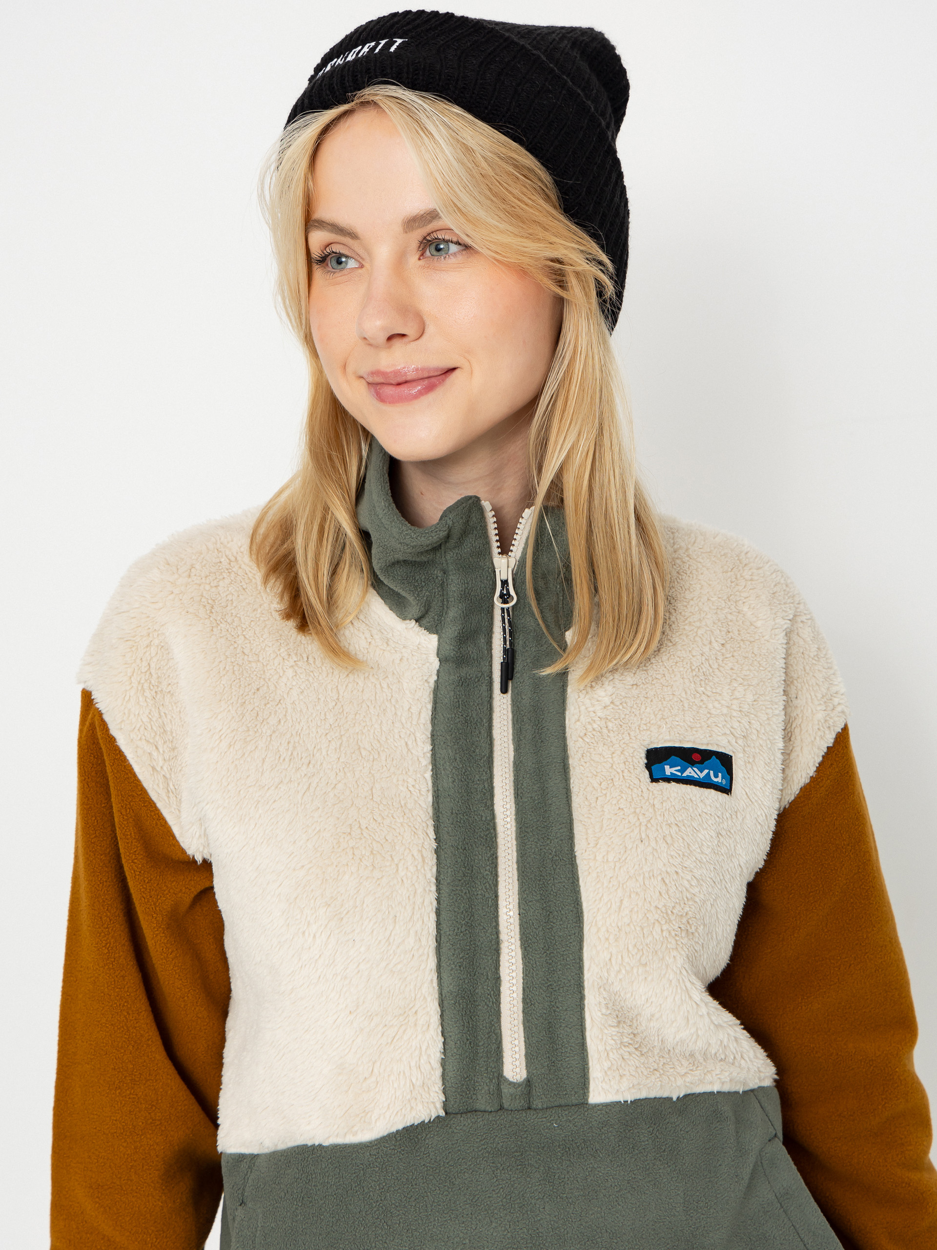 Dámský Fleecová mikina Kavu Timber Lane (pine tree block)